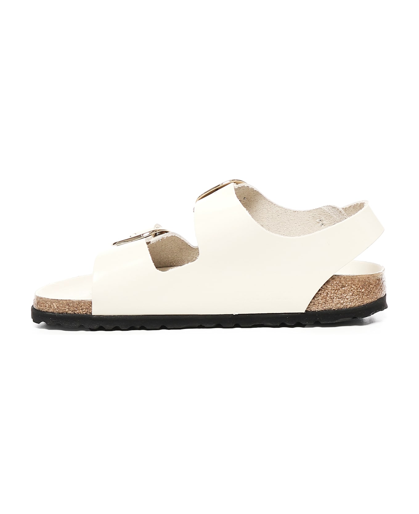 Birkenstock Milano Big Buckle Sandals - Beige