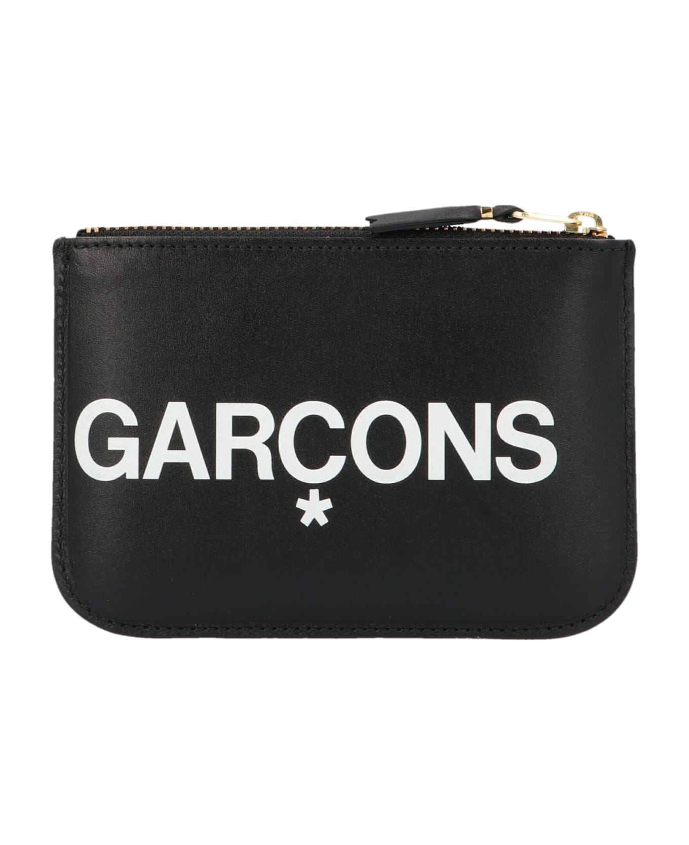 Comme des Garçons Wallet 
huge Logo
 Purse - White/Black