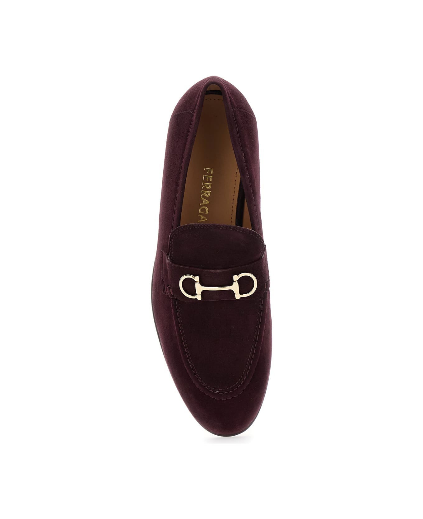 Ferragamo Mocassino Heel 1.0 Low (2 - <5 Cm) - Bordeaux