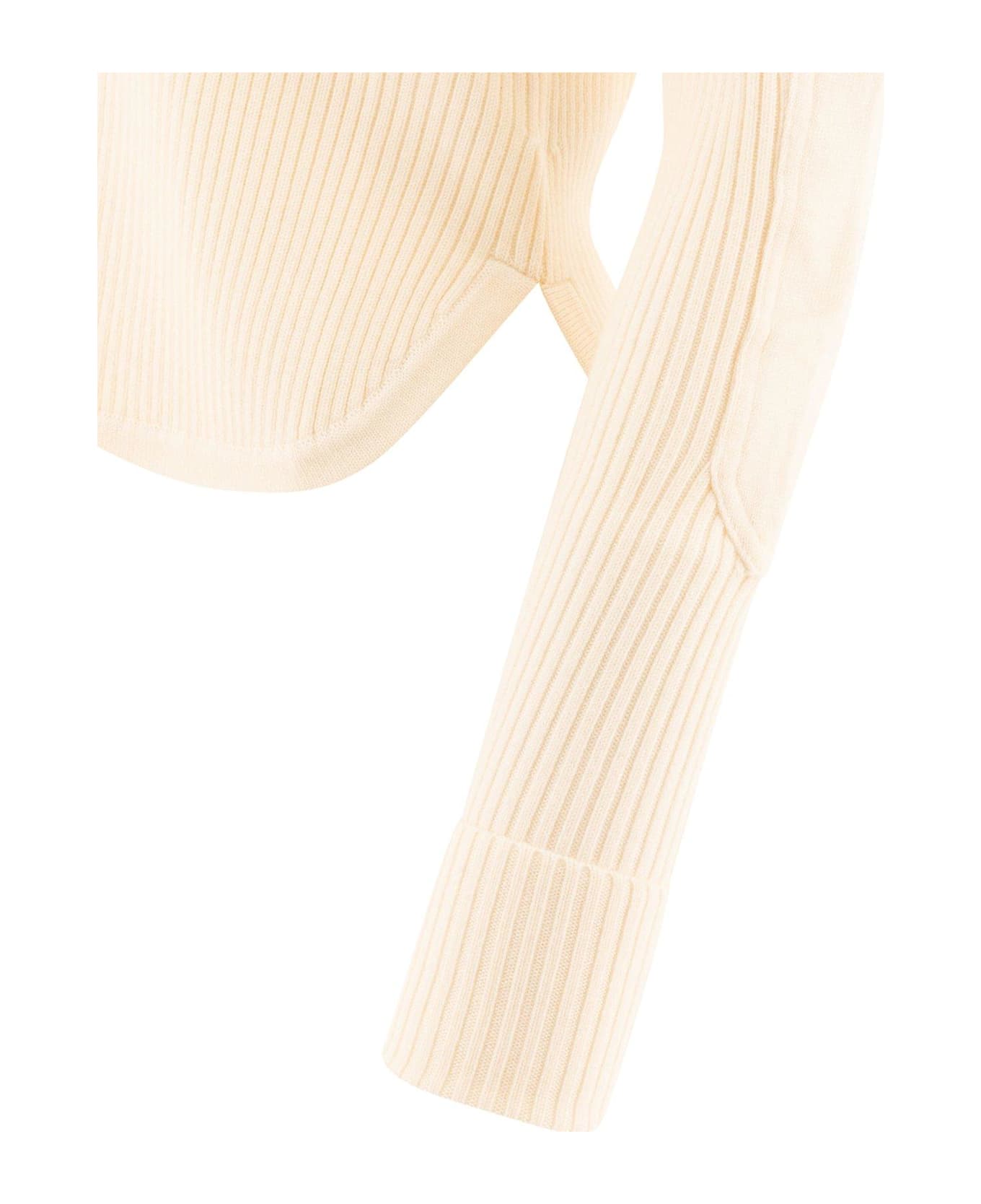 Marant Étoile Gabyne Ribbed Knitted Jumper - POWDER