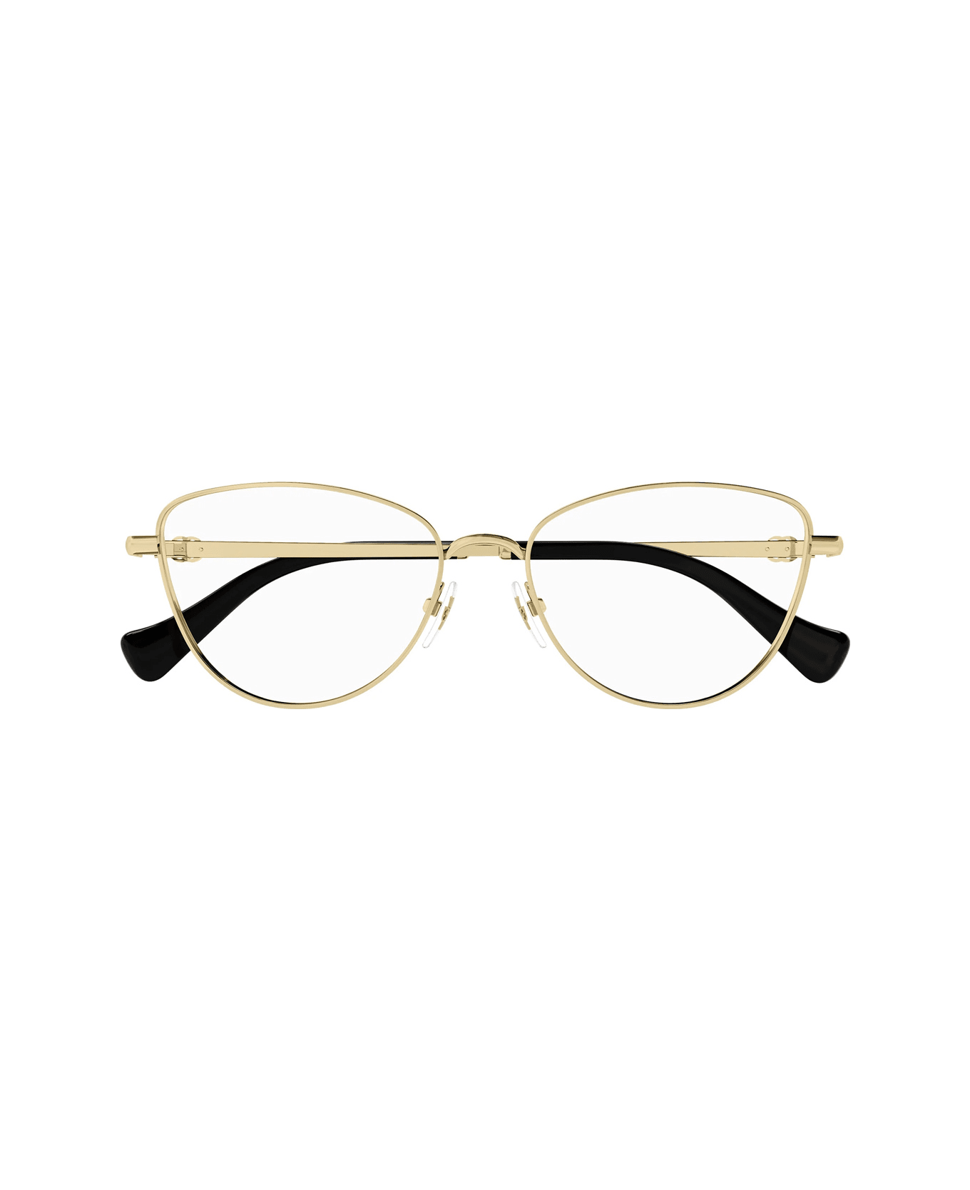 Gucci Eyewear Gucci Gg1595o Linea Gg Logo 001 Glasses - Oro アイウェア