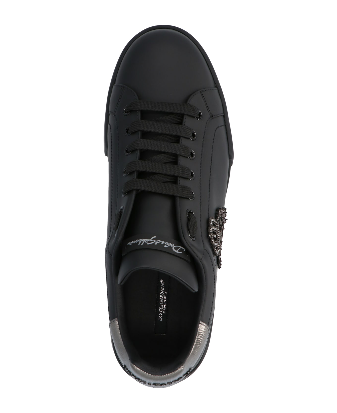 Dolce & Gabbana 'portofino' Sneakers - Black  
