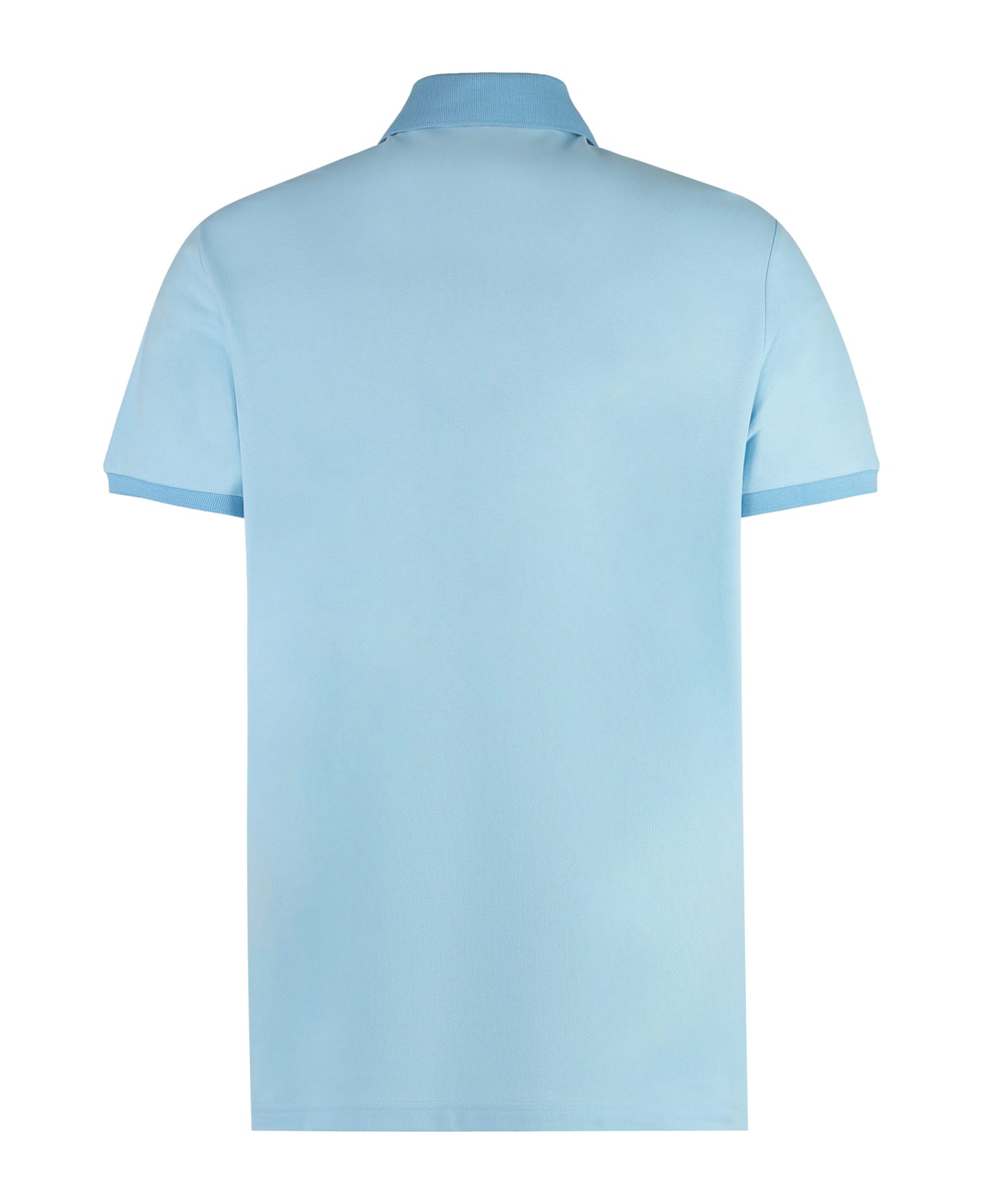 Etro Short Sleeve Cotton Polo Shirt - Light Blue ポロシャツ