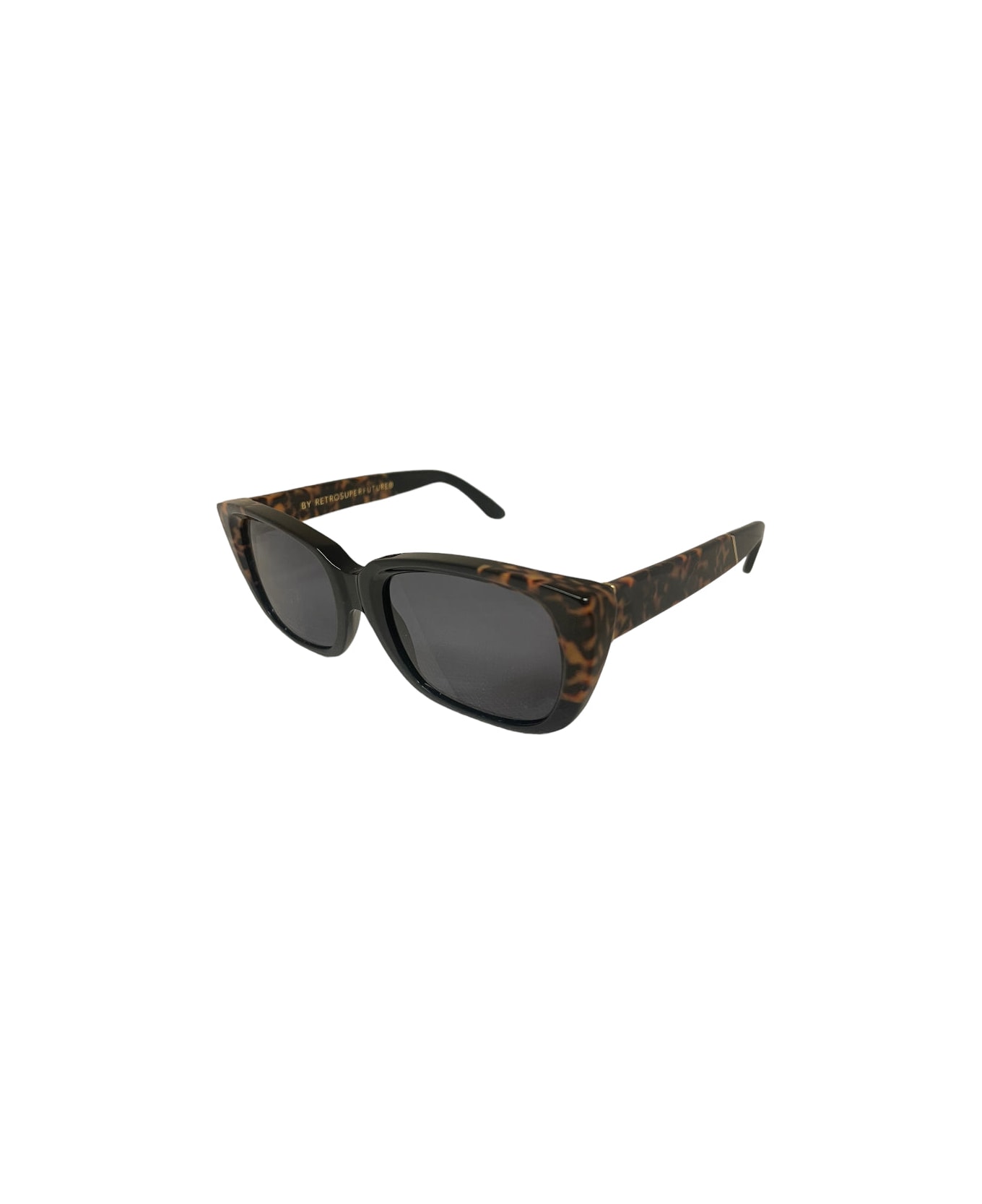 RETROSUPERFUTURE Farfa - Black Havana Sunglasses