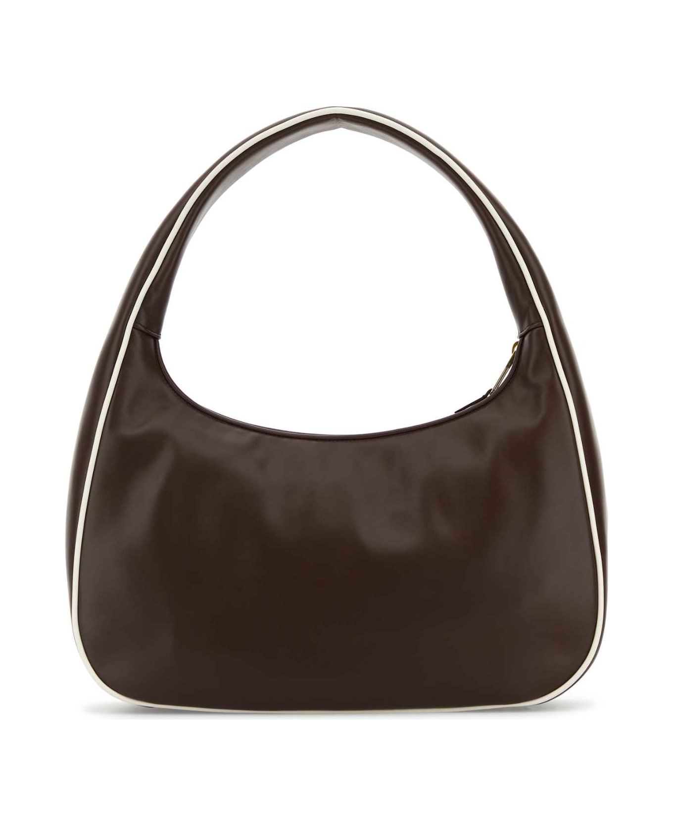 Miu Miu Brown Leather Shoulder Bag - RADICABIANCO