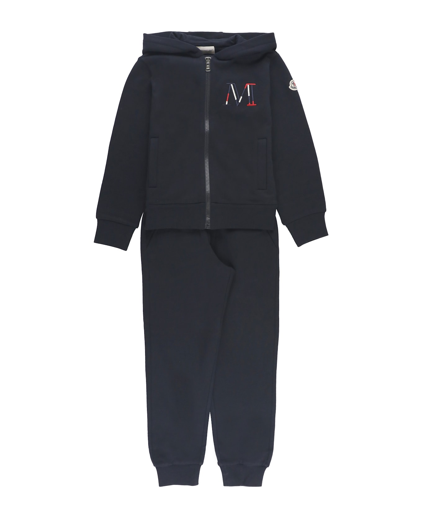 Moncler Cotton Two Pieces Suit - Blue