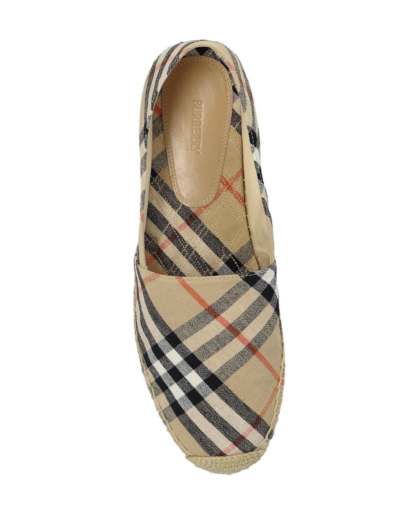 Burberry Check Mews Espadrilles - MULTICOLOUR