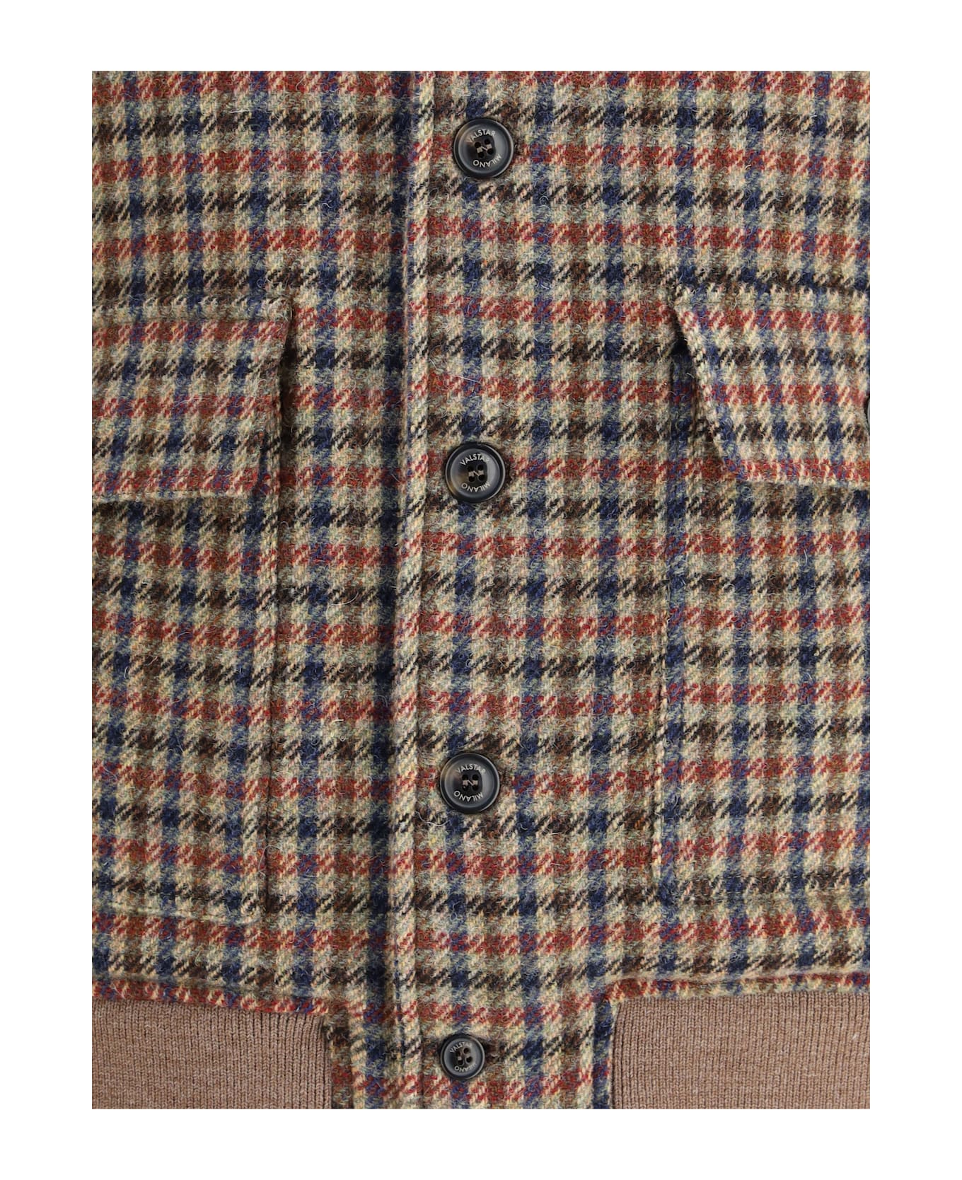 Valstar ino Jacket In Prince Of Wales Lambswool