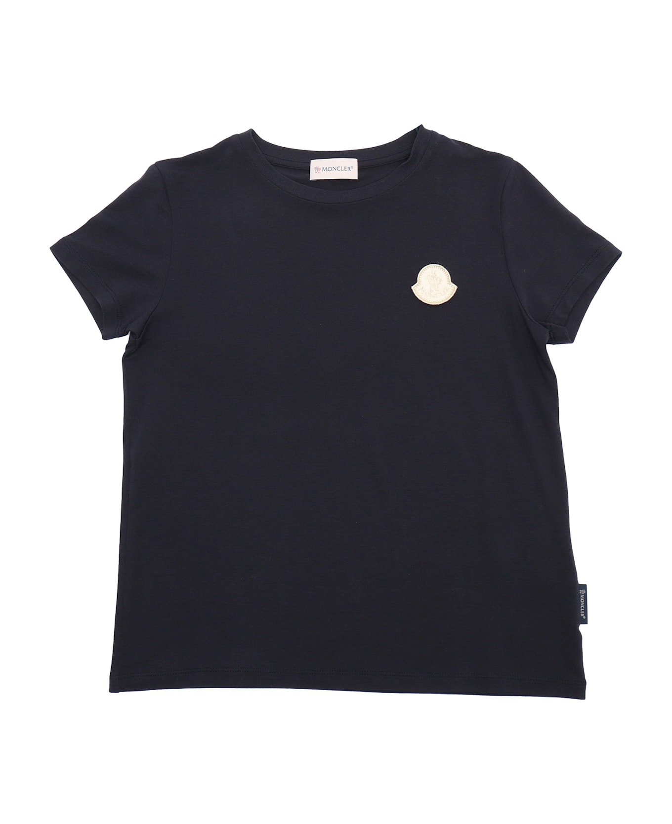 Moncler Ss T-shirt - BLUE
