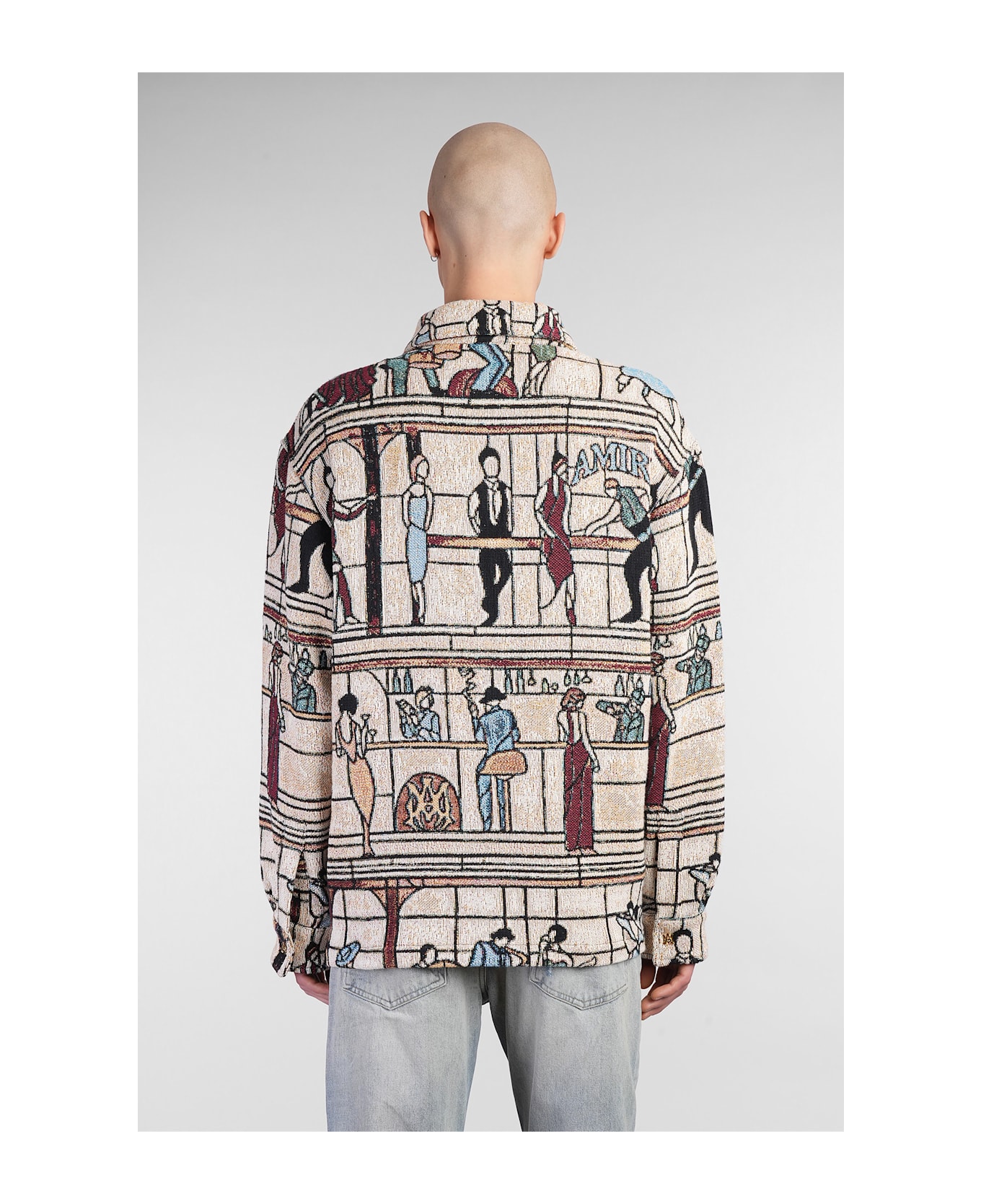 AMIRI Casual Jacket In Beige Cotton - beige