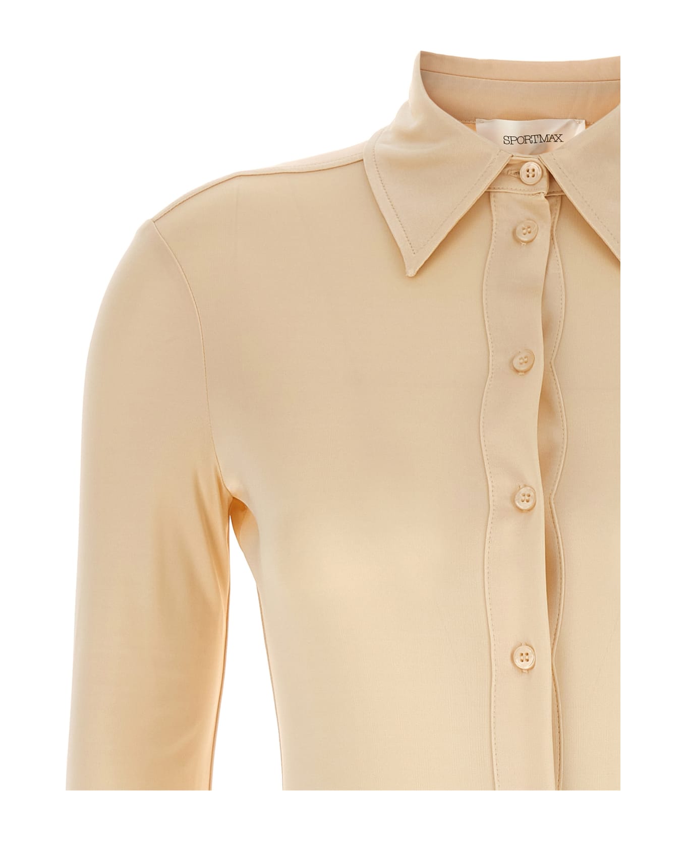 SportMax 'pera' Bodysuit - Beige