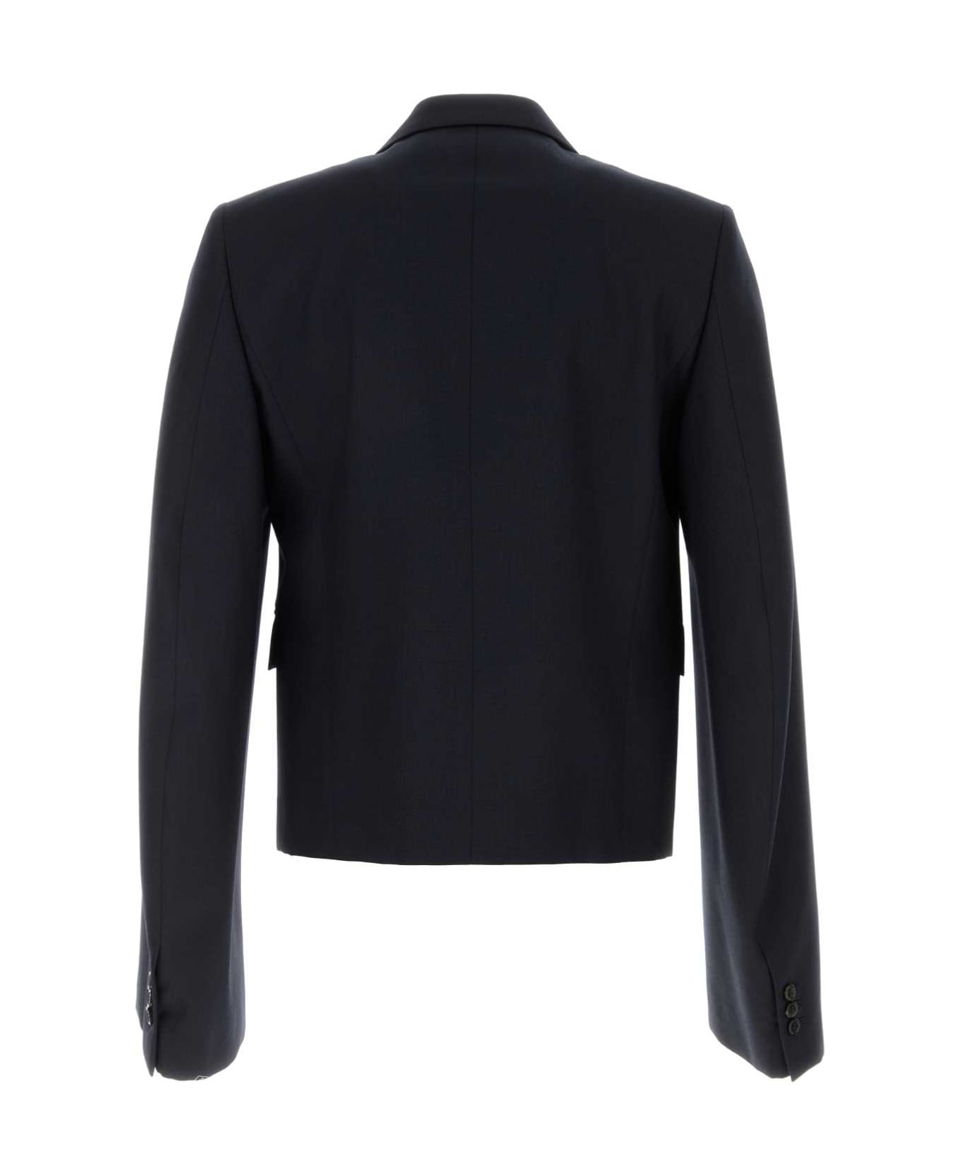 Loewe Midnight Blue Wool Blazer - NAVYBLU
