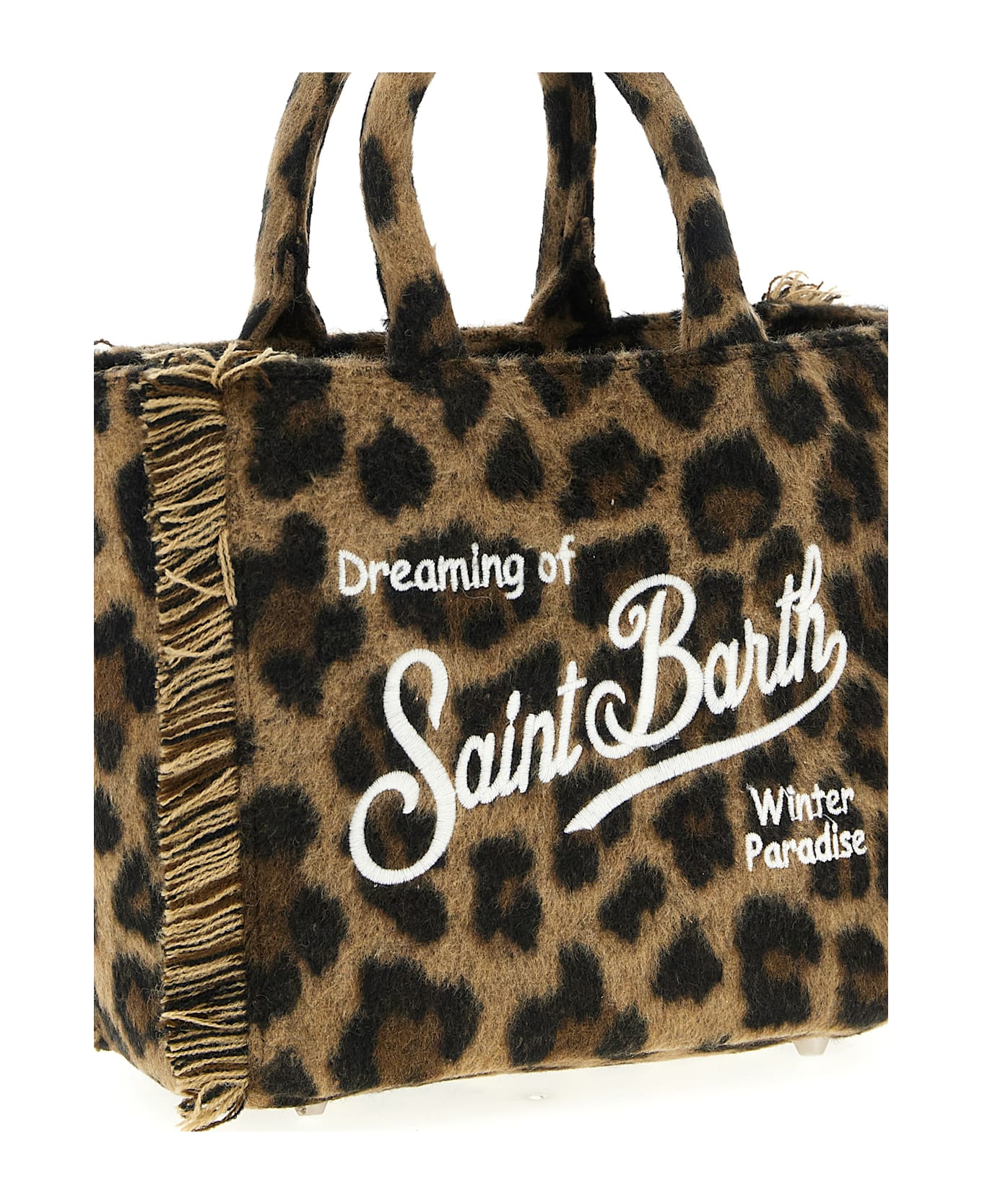 MC2 Saint Barth 
vanity Felt
 Mini Handbag - Brown