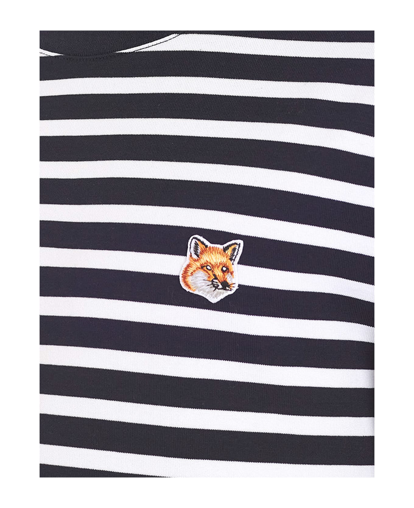 Maison Kitsuné T-shirt - Navy Stripes
