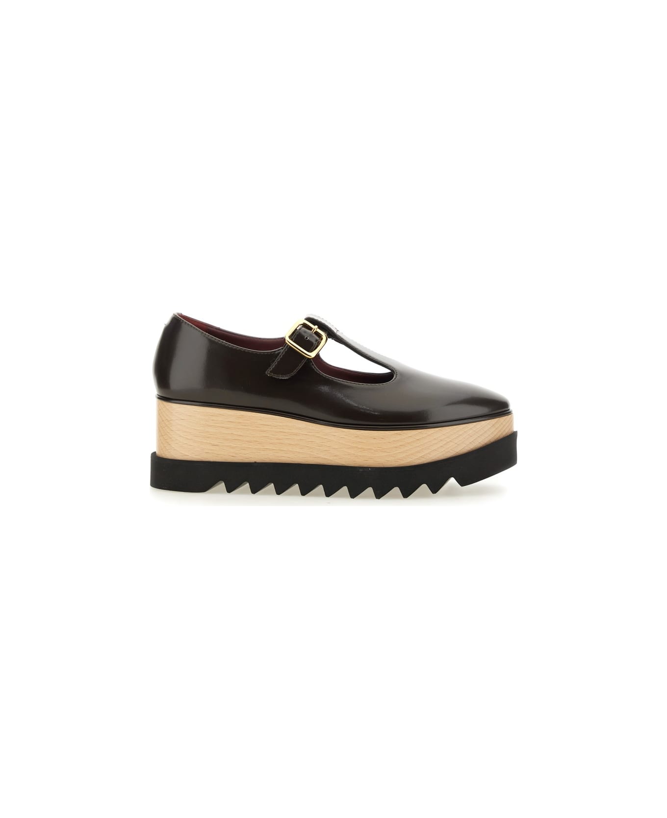 Stella McCartney Mary Janes Elyse Shoe - DARK BROWN