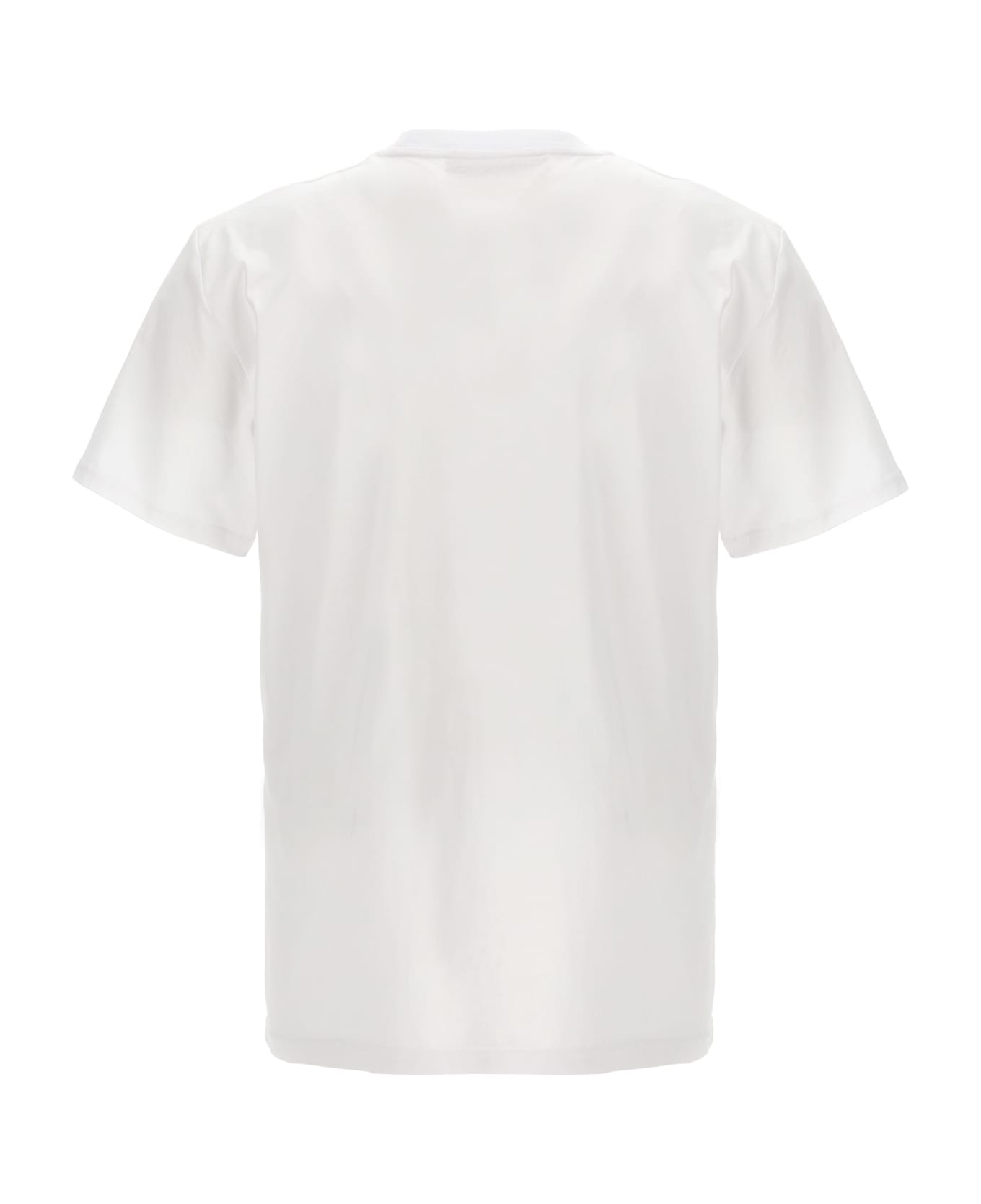 Neil Barrett Logo Embroidery T-shirt - White/Black