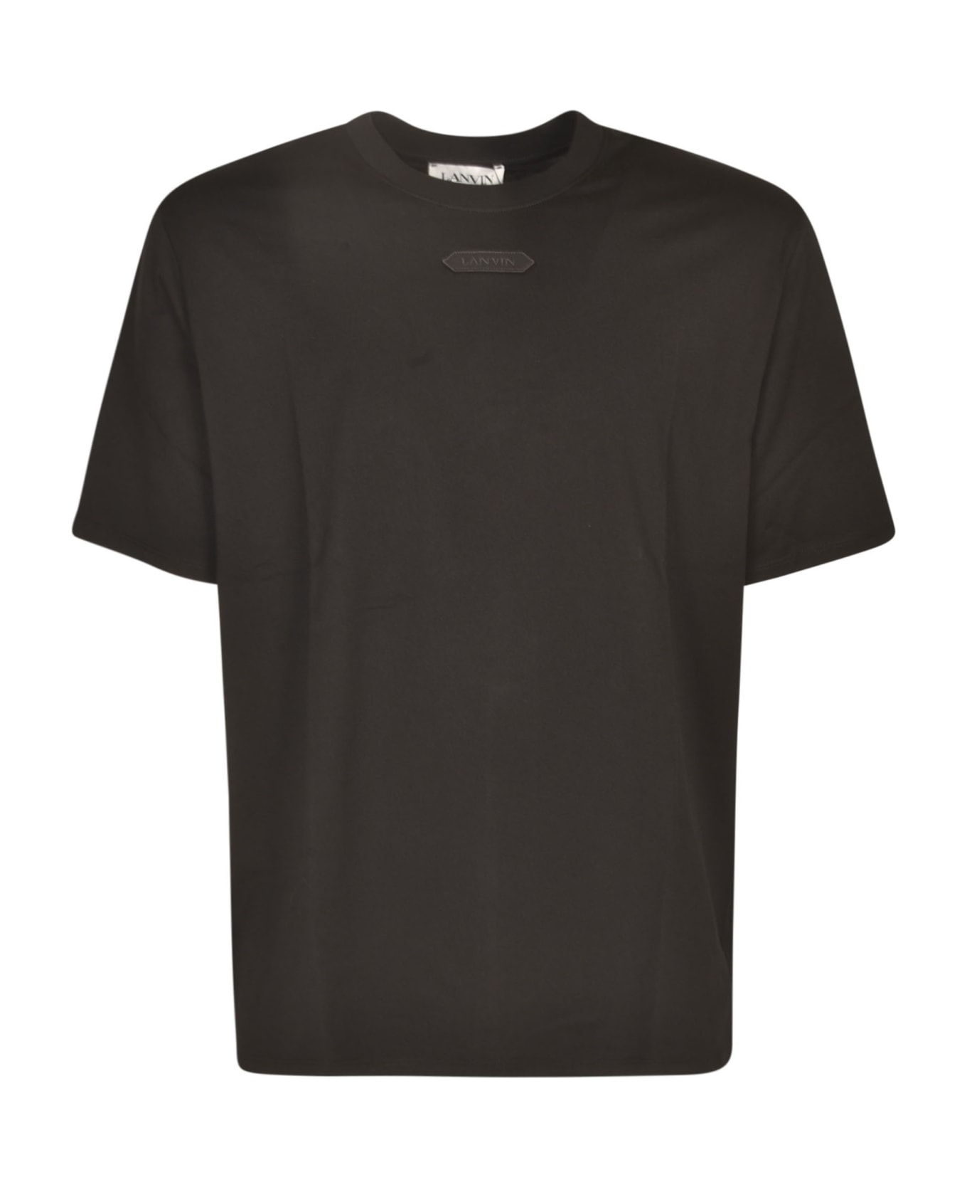 Lanvin Logo Patch T-shirt - Black