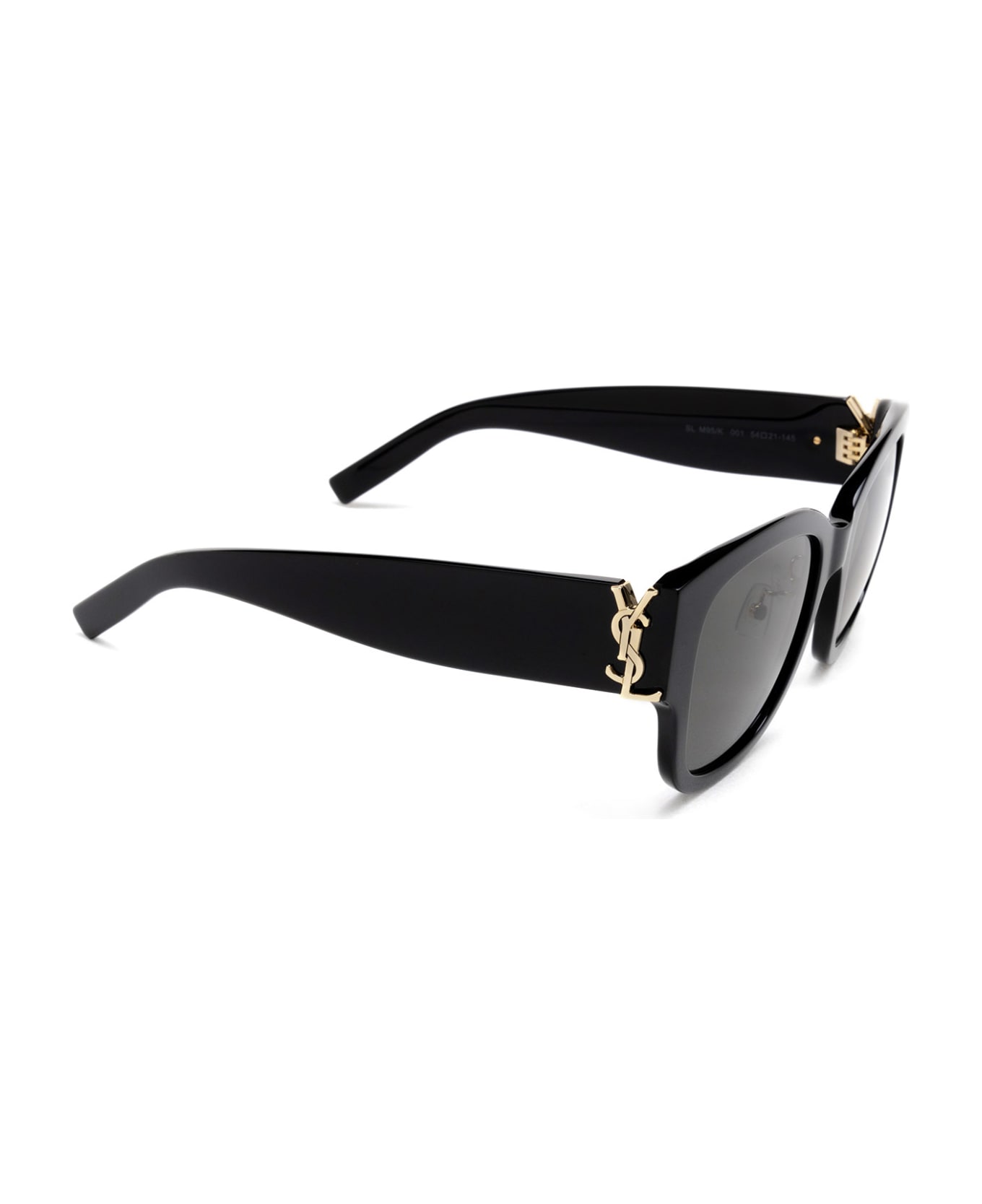 Saint Laurent Eyewear Sl M95/k Black Sunglasses - Black サングラス