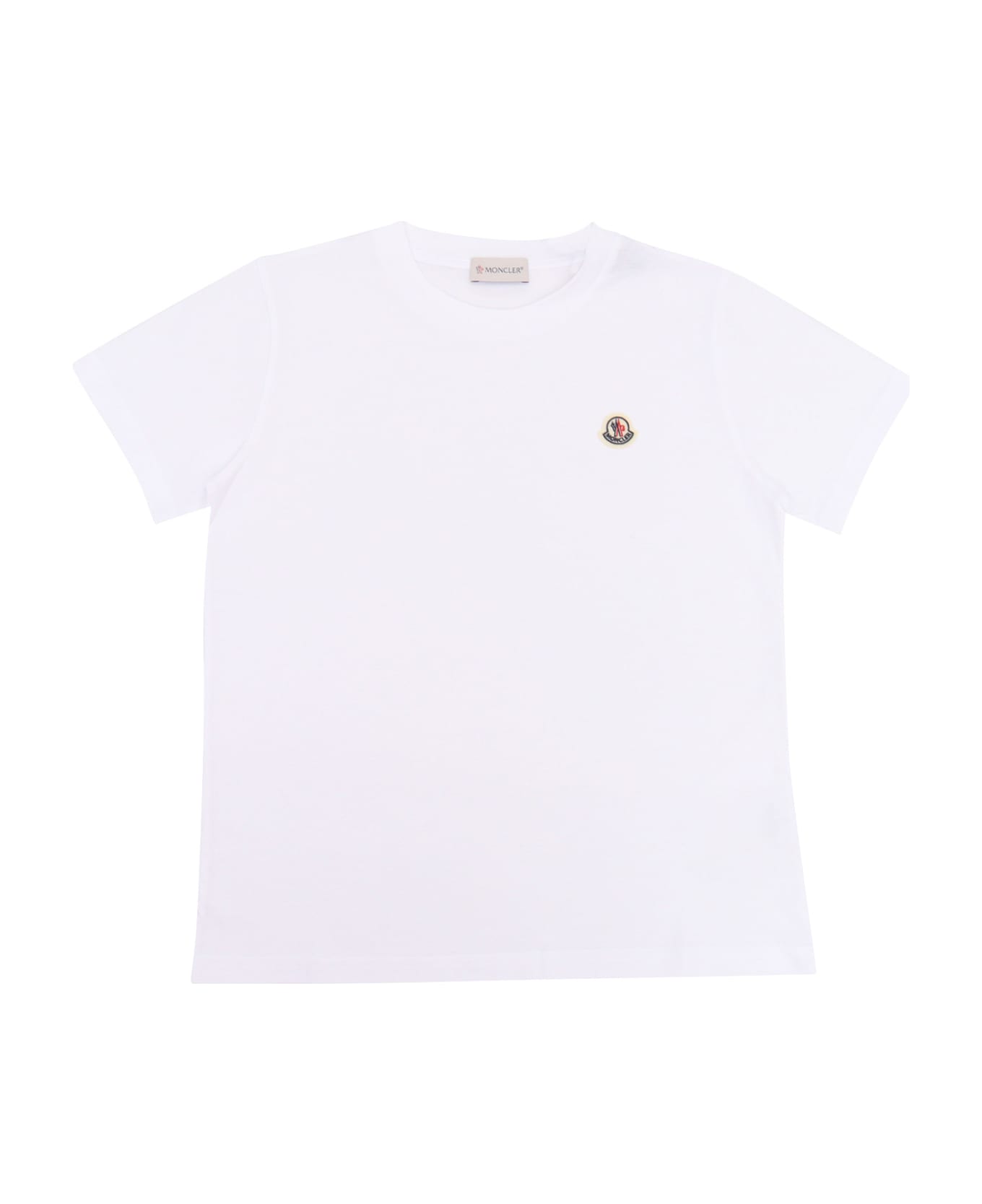 Moncler Ss T-shirt - WHITE