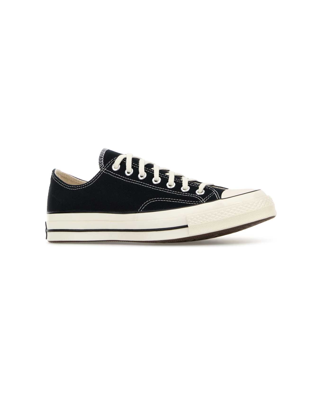 Converse Black Canvas Chuck 70 Sneakers - BLACK