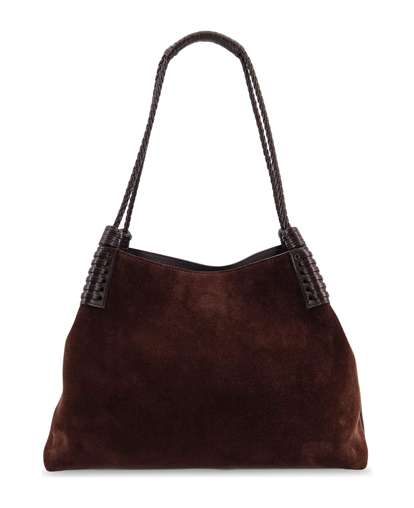 Etro Libra S Arnica Suede Shopping Bag - Black