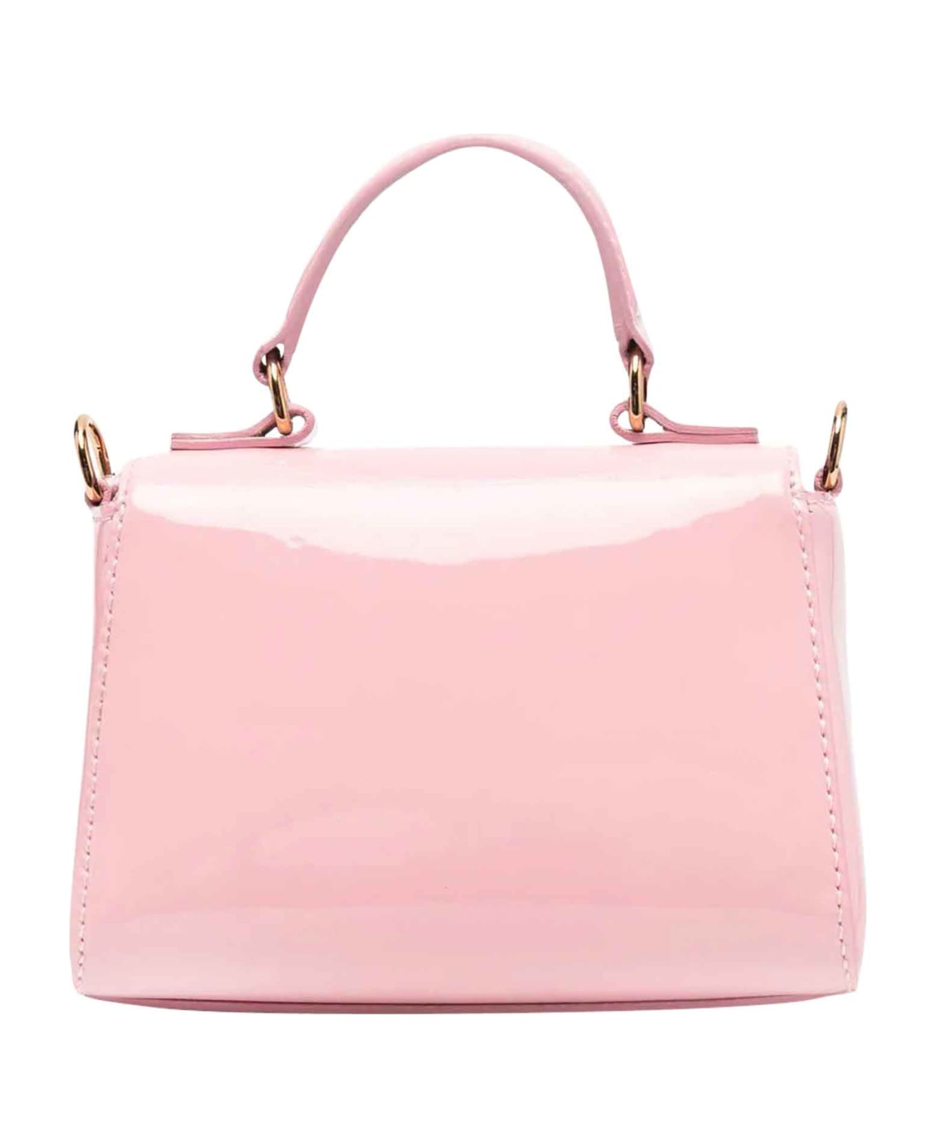 Versace Pink Bag Girl Kids - Rosa/oro