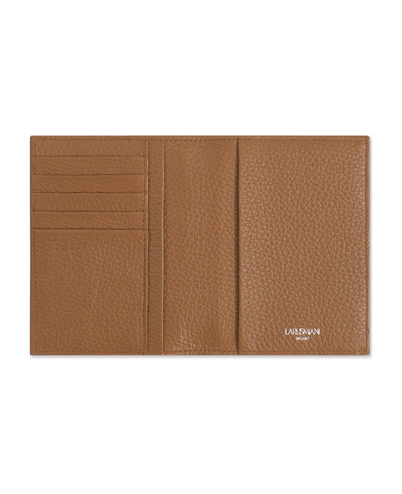 Larusmiani Passport Cover Fiumicino Accessory - Sienna