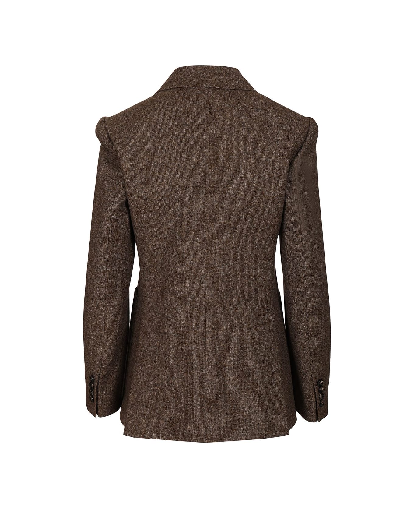 Max Mara Wool Tweed Jacket - BROWN