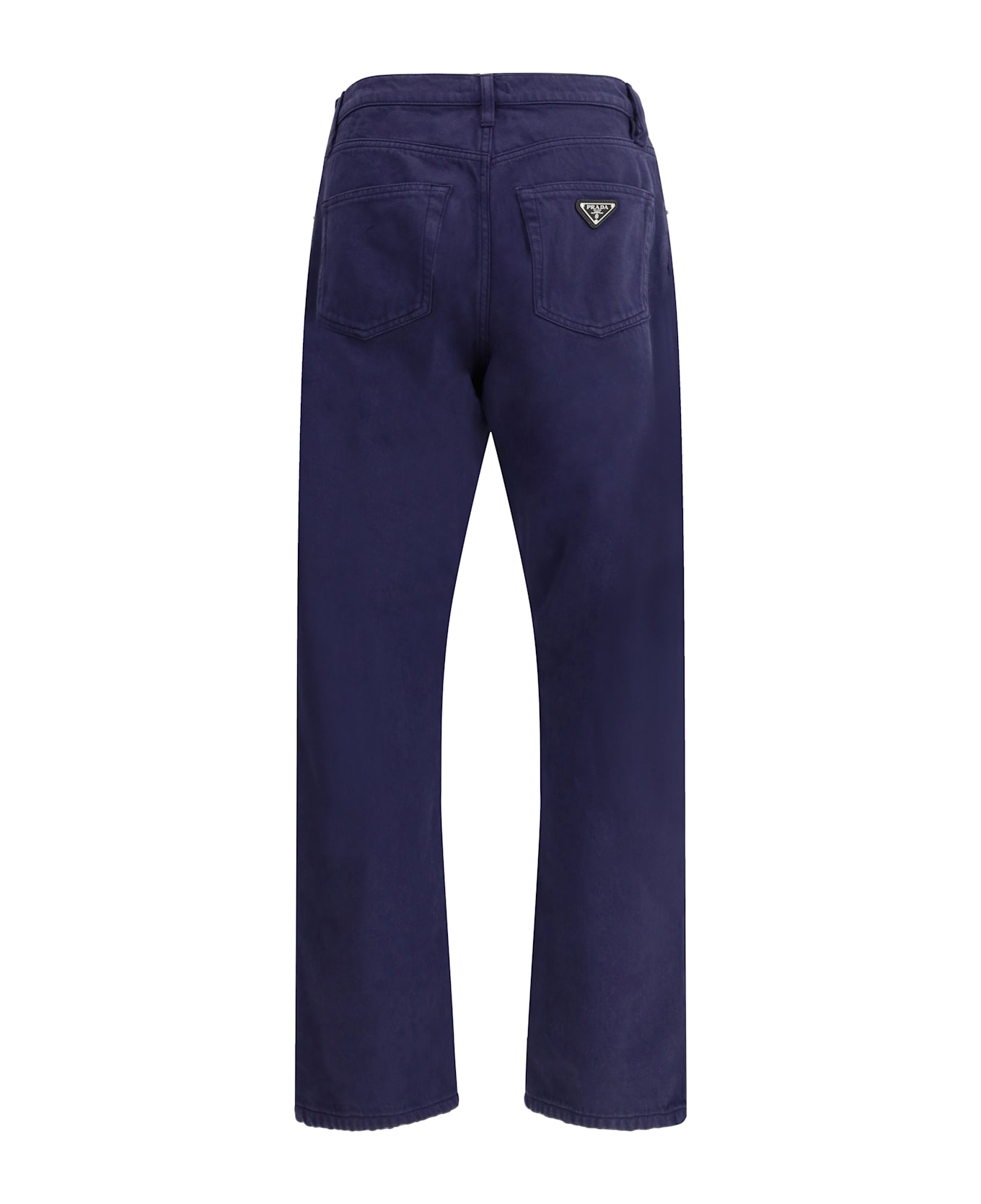 Prada Cotton Straight Jeans - Royal