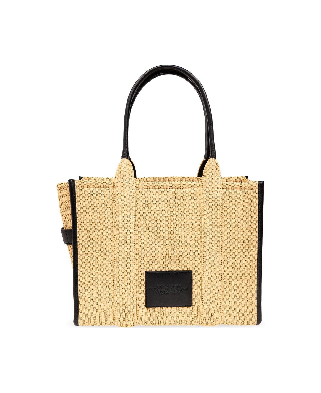 Marc Jacobs The Large Woven Top Handle Bag - Beige
