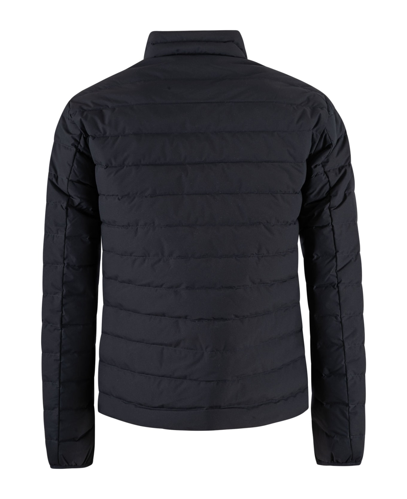 Emporio Armani Zip Padded Jacket - BLUE