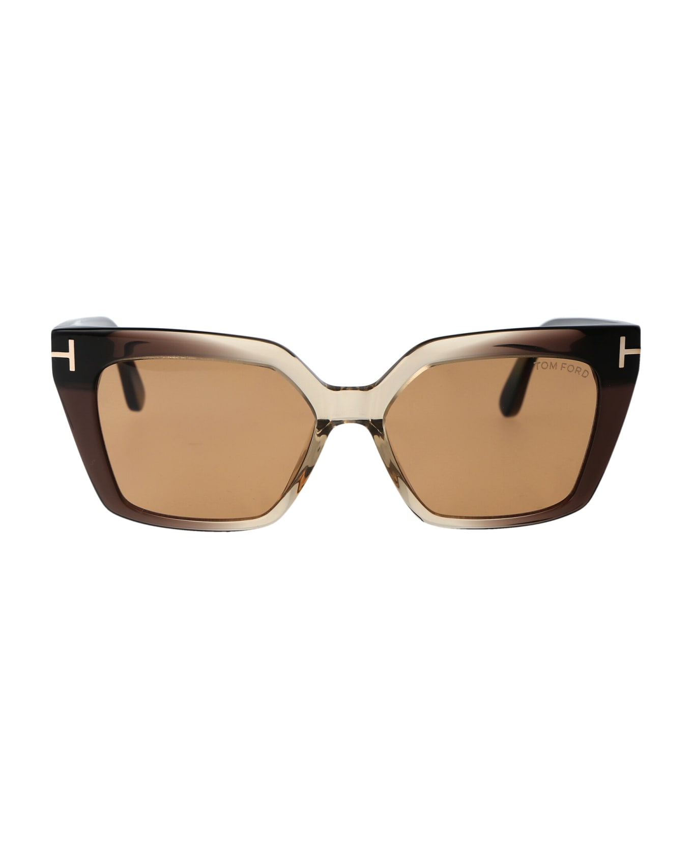 Tom Ford Eyewear Winona Sunglasses - 47J Marrone Chiaro/Altri / Roviex