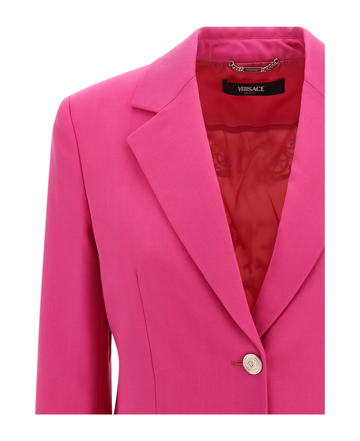 Versace 
underwater Barocco
 Blazer - Fuchsia