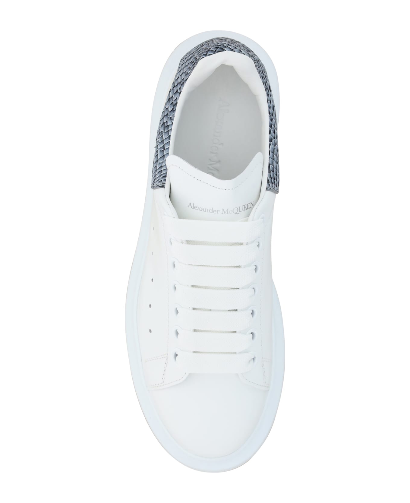 Alexander McQueen White And Ice Oversized Sneakers - Bianco スニーカー