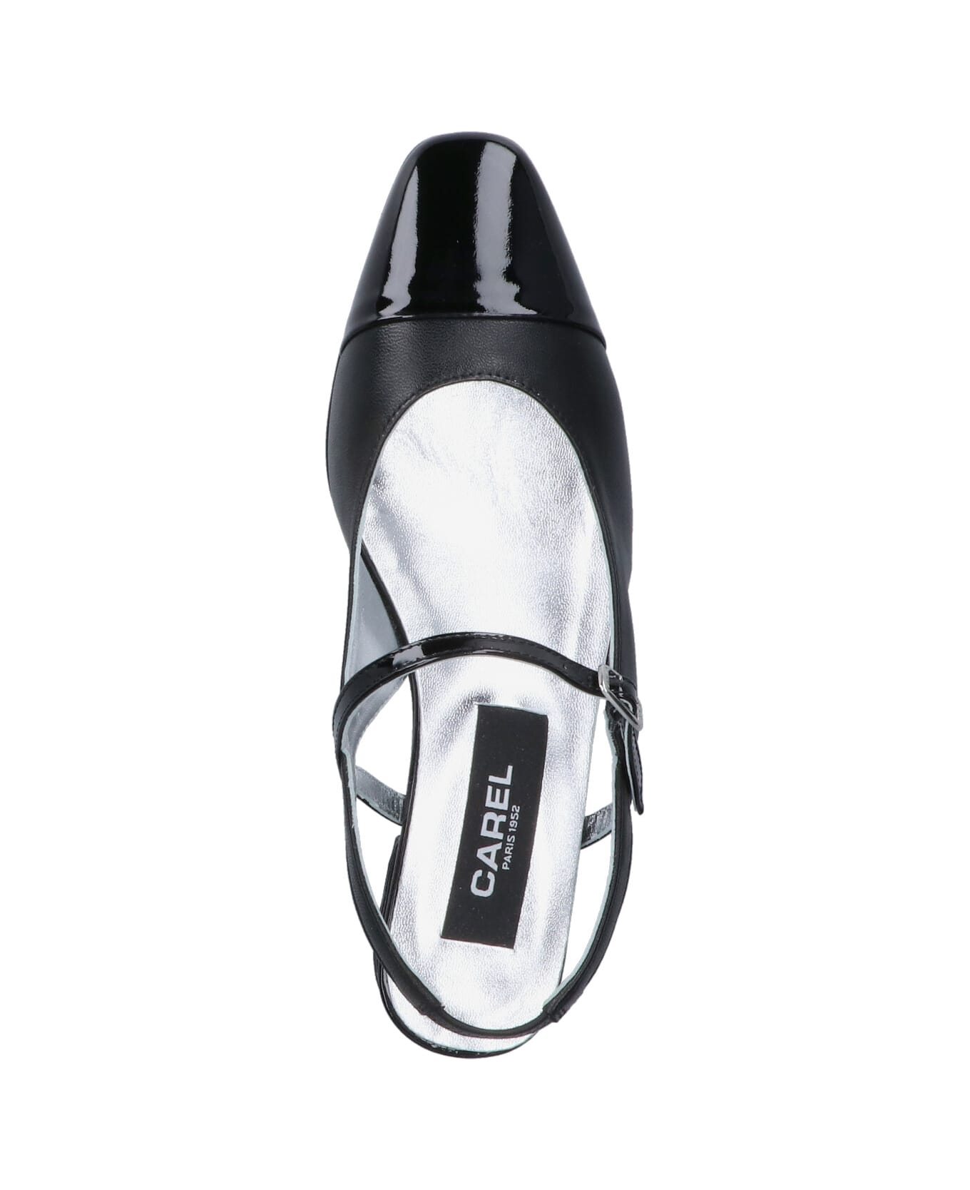 Carel "oceano" Slingback Mules - Black  