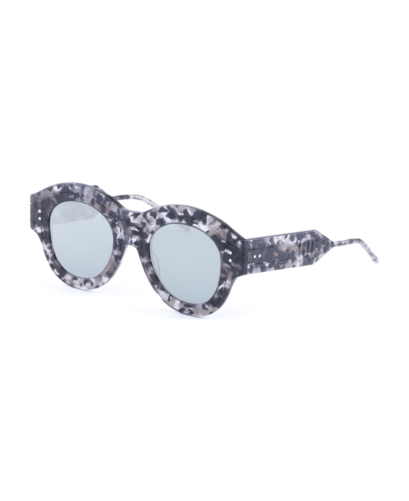 Thom Browne Round - Dark Grey Sunglasses - dark grey