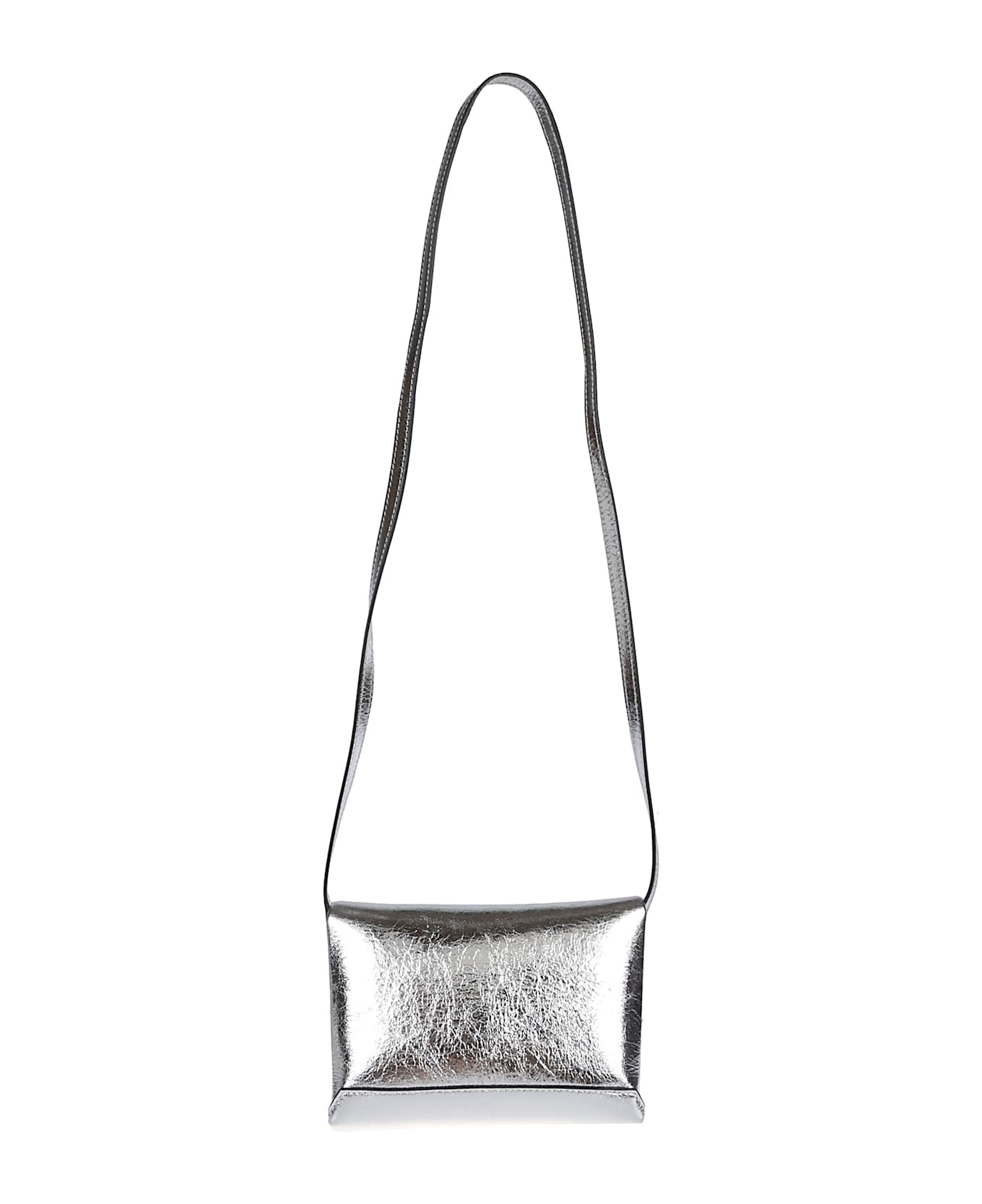 Victoria Beckham Mini Pouch Bag - Silver