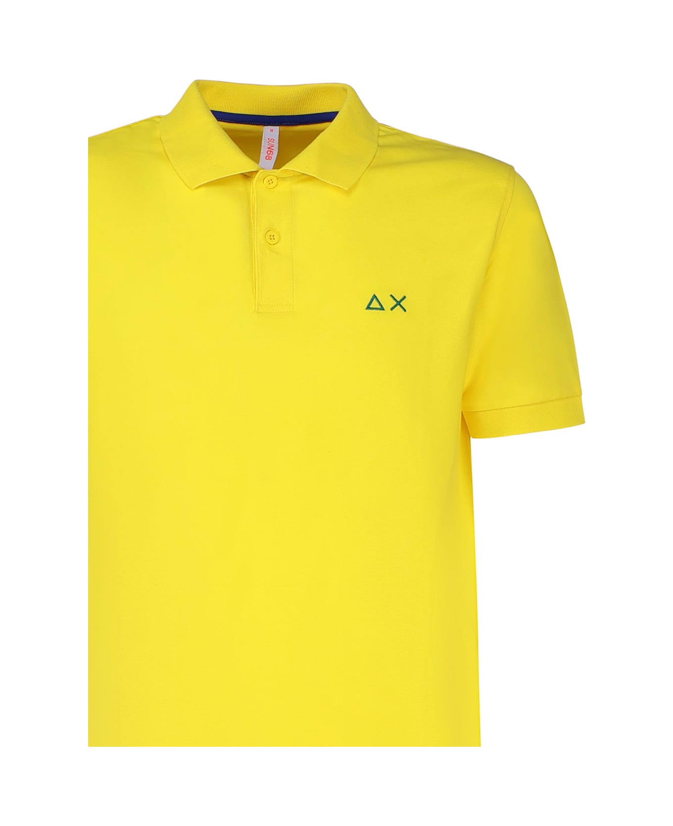 Sun 68 Polo Solid - Yellow ポロシャツ