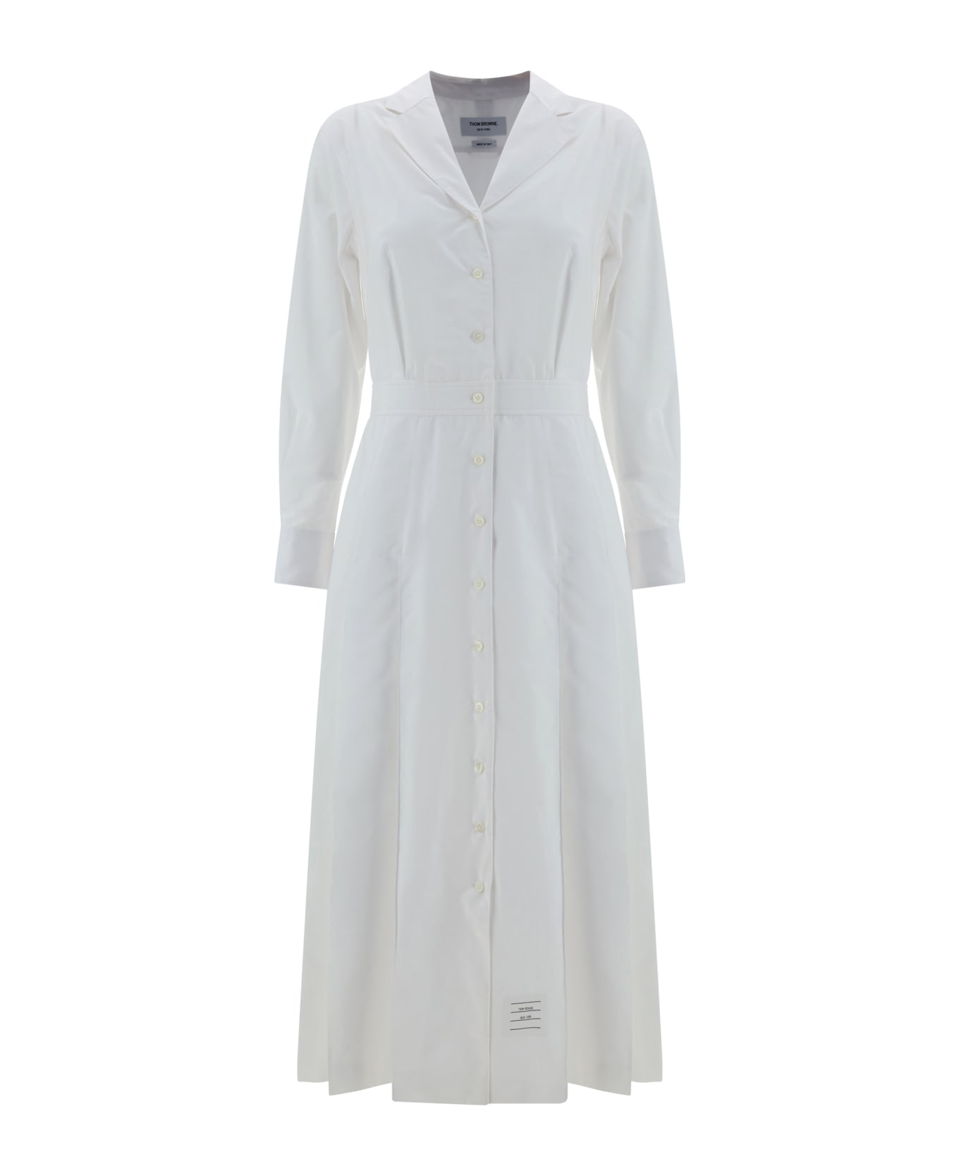 Thom Browne Chemisier Dress - White