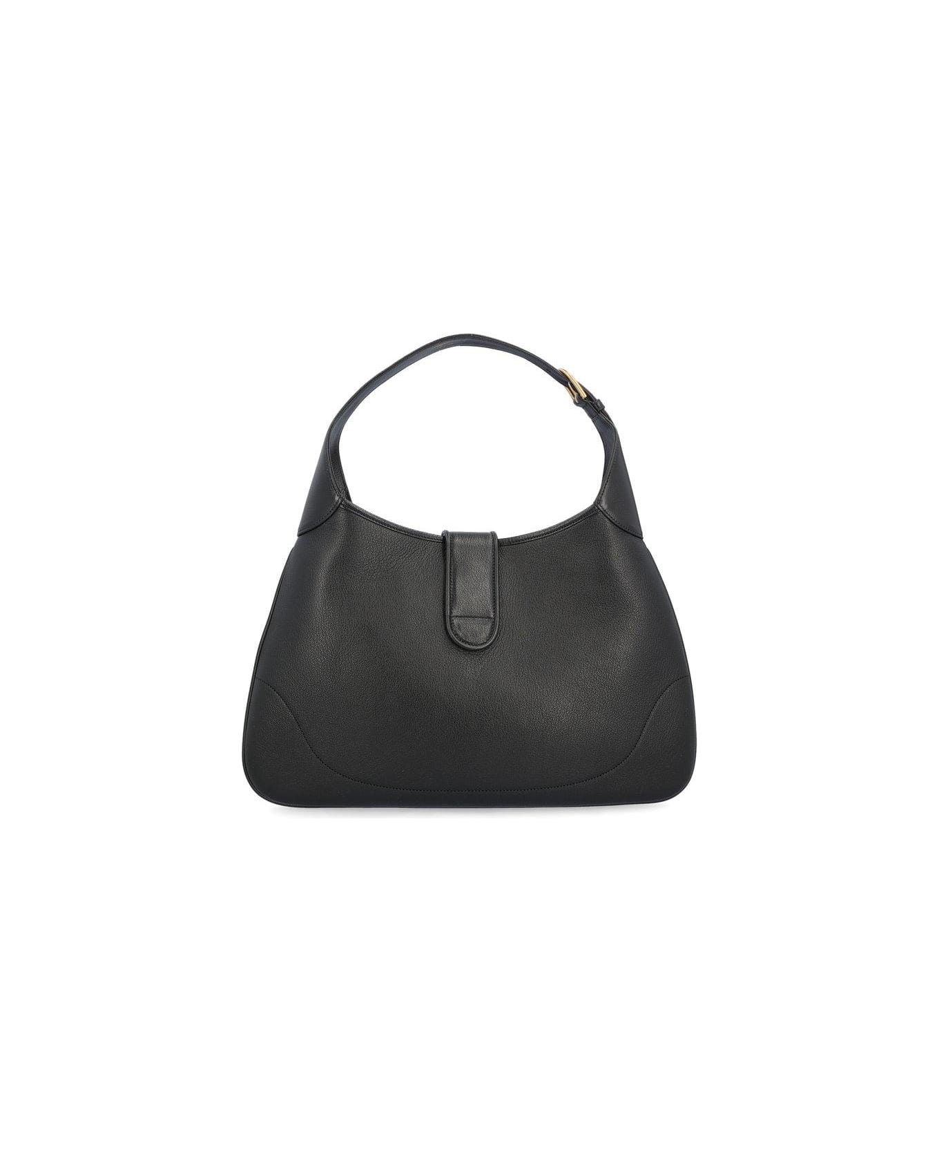 Gucci Aphrodite Medium Shoulder Bag - Black