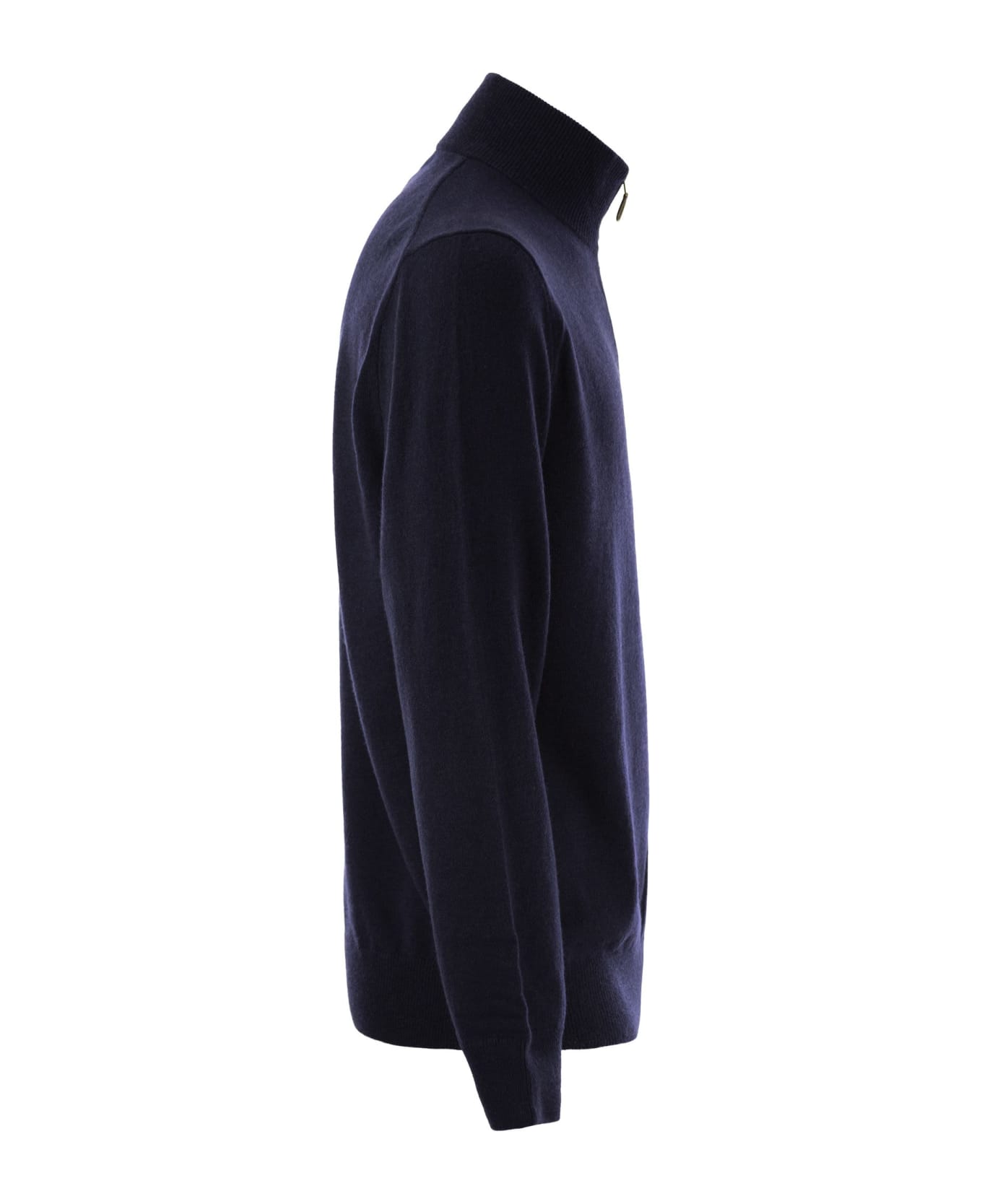 Ralph Lauren Blue Wool Sweater - Blue ニットウェア