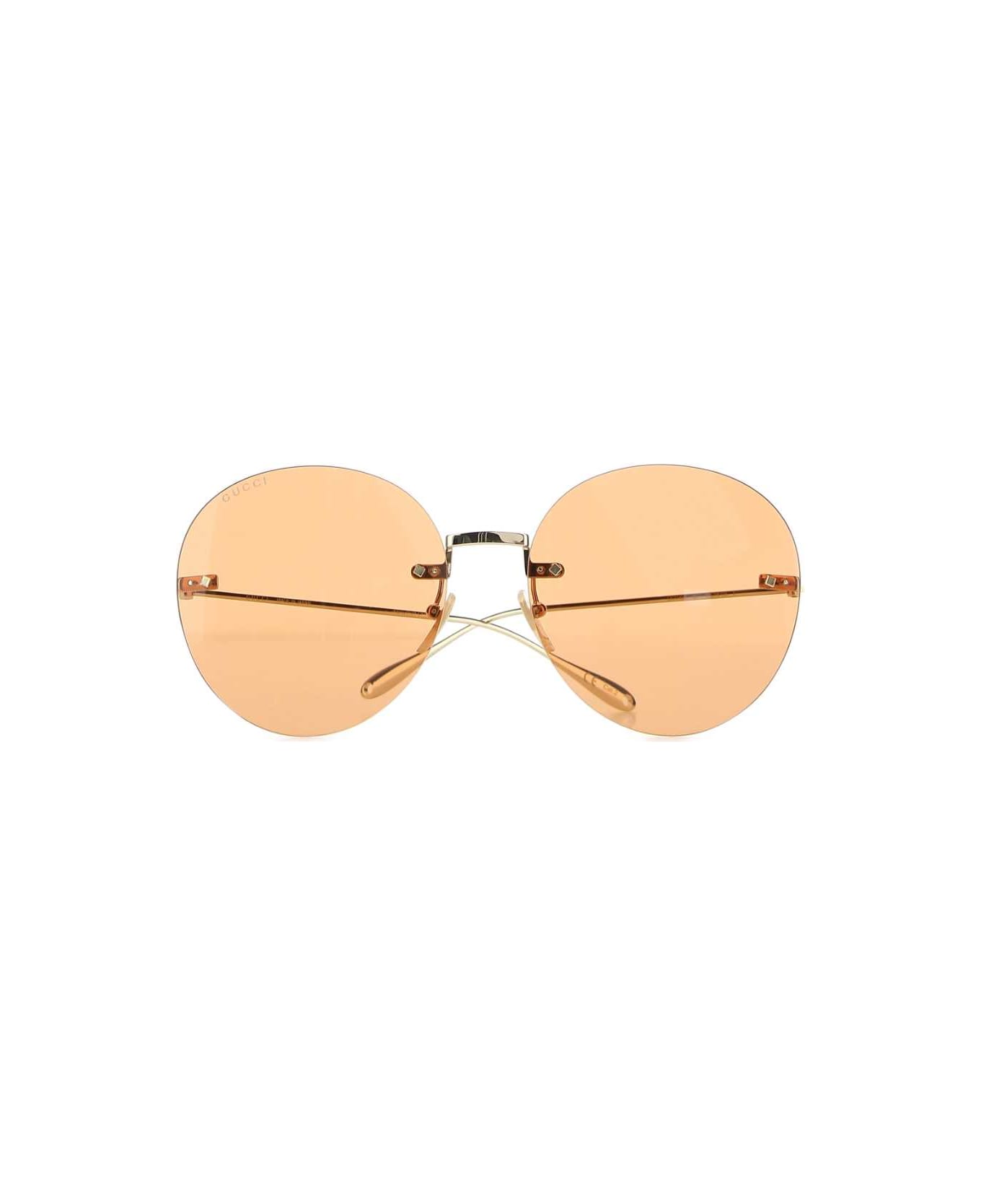 Gucci Gold Metal Sunglasses - 8075