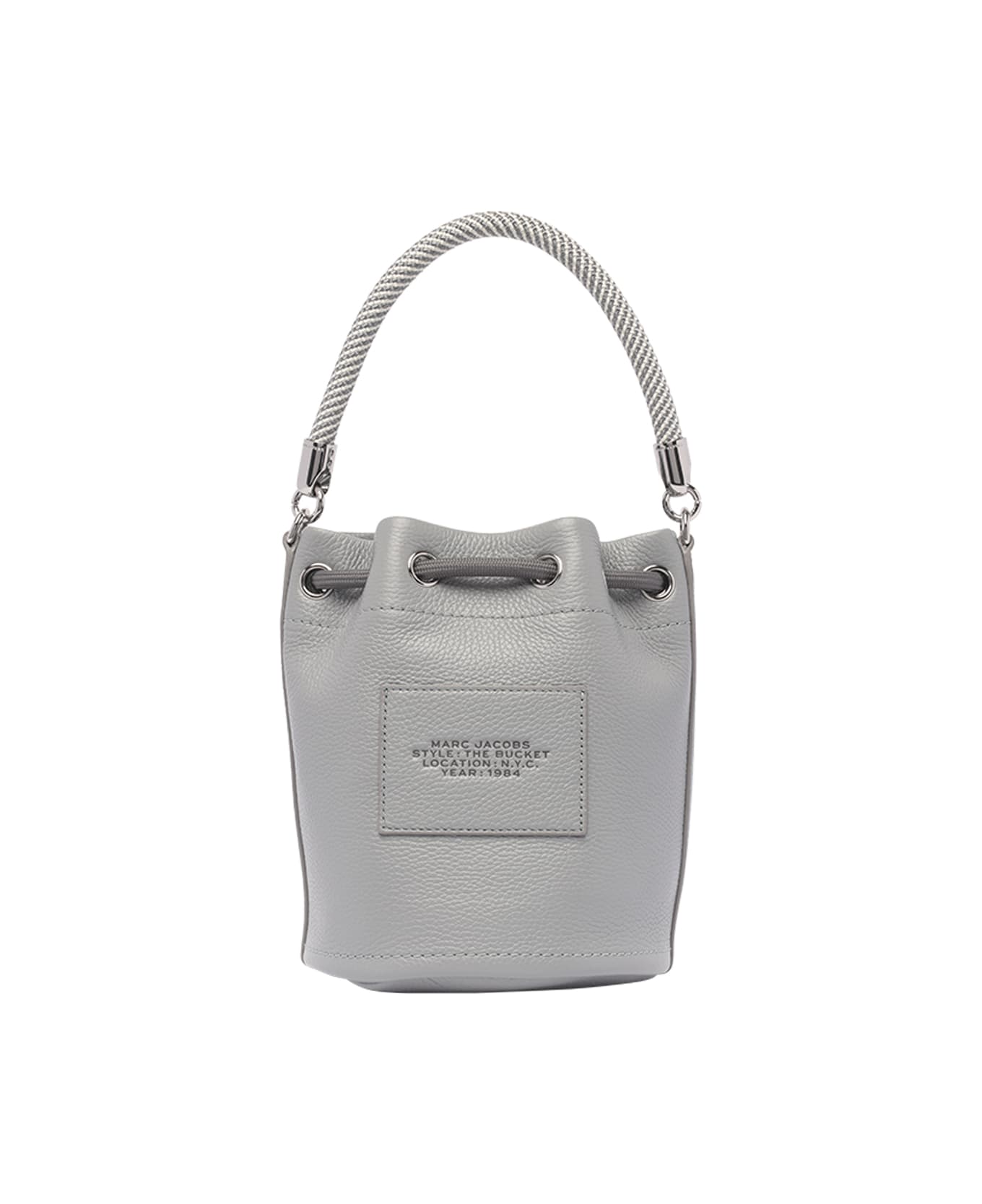 Marc Jacobs The Leather Bucket Bag - Wolf Grey