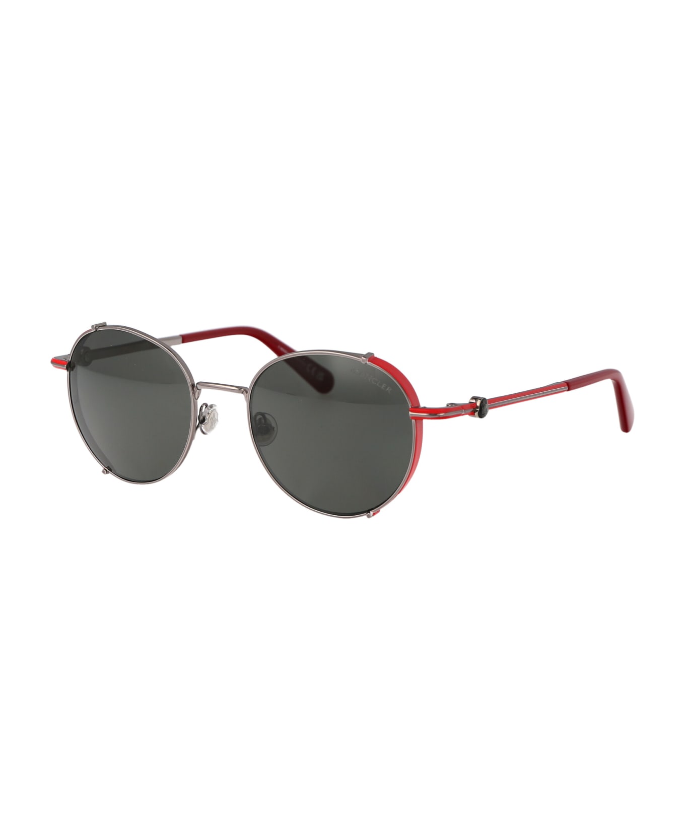 Moncler Eyewear Ml0286 Sunglasses - 14 Rutenio Chiaro Lucido