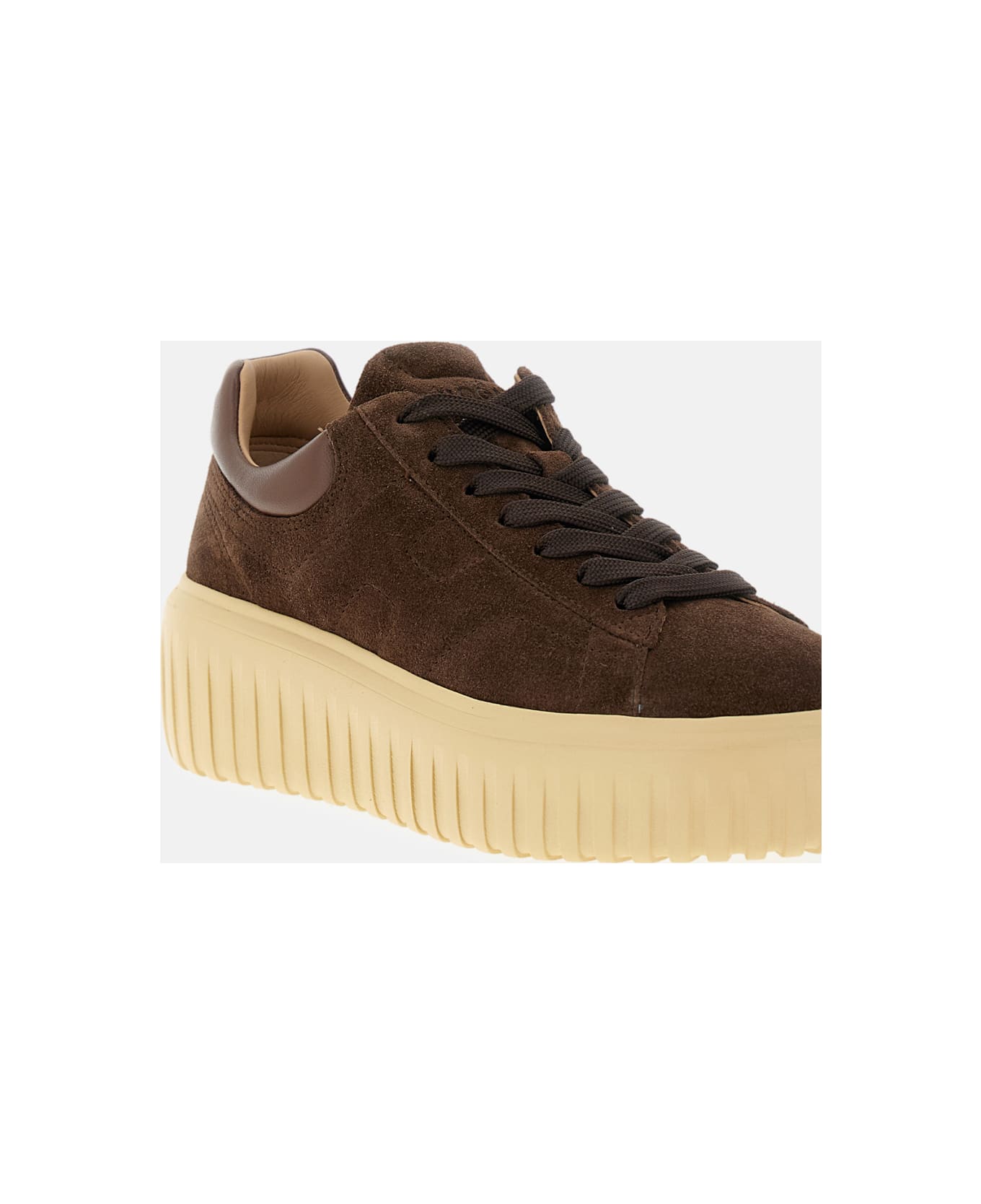 Hogan Sneakers H-stripes - Brown