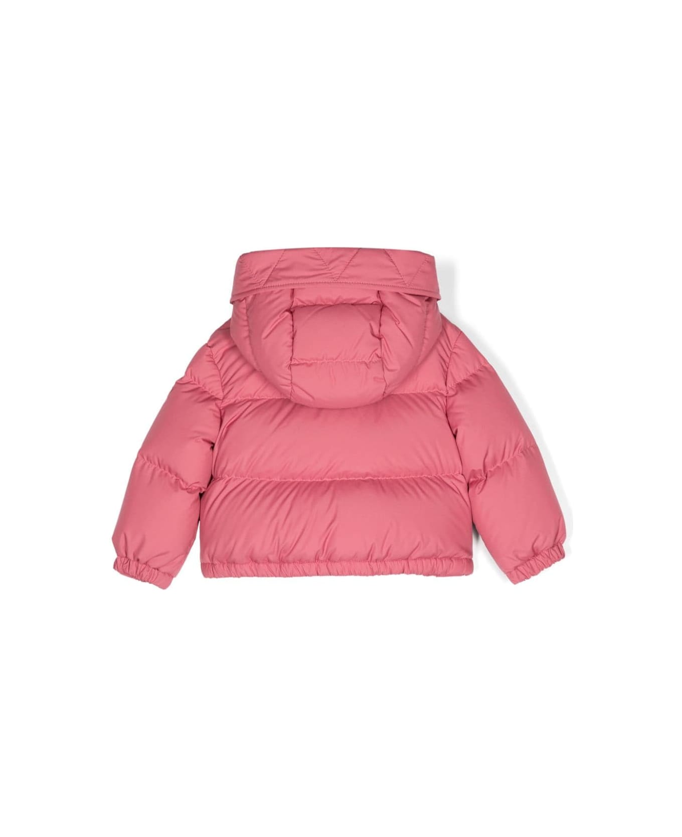 Moncler Pink Down Jacket Baby Girl - Pink