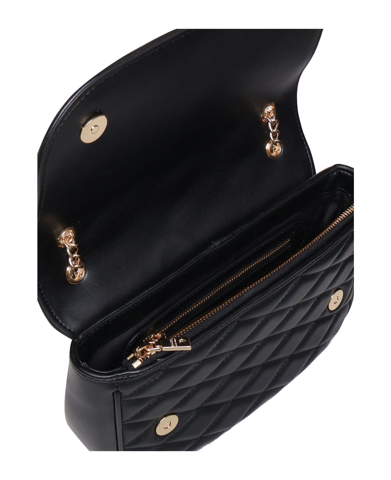 Love Moschino Quilted Shoulder Bag - Black ショルダーバッグ