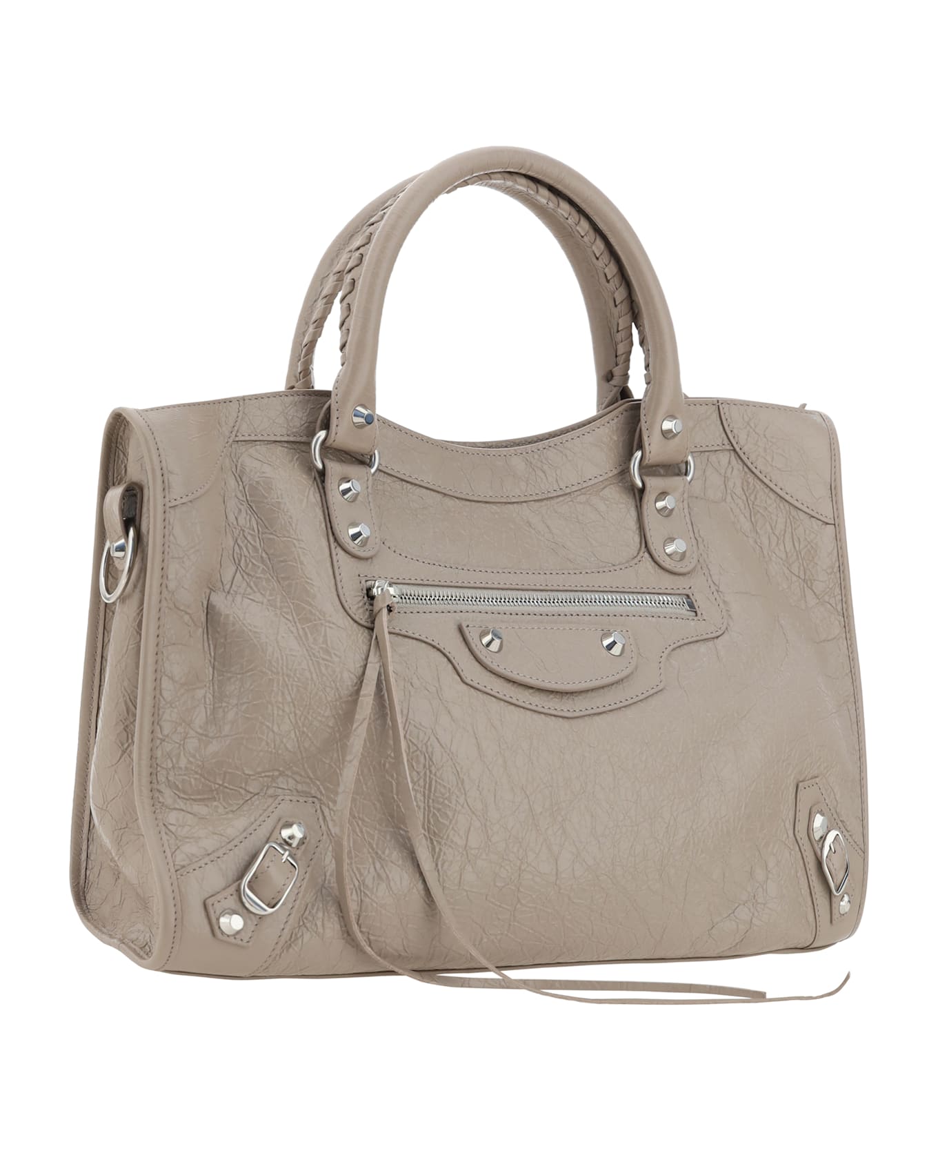 Balenciaga Le City Medium Handbag - Grey