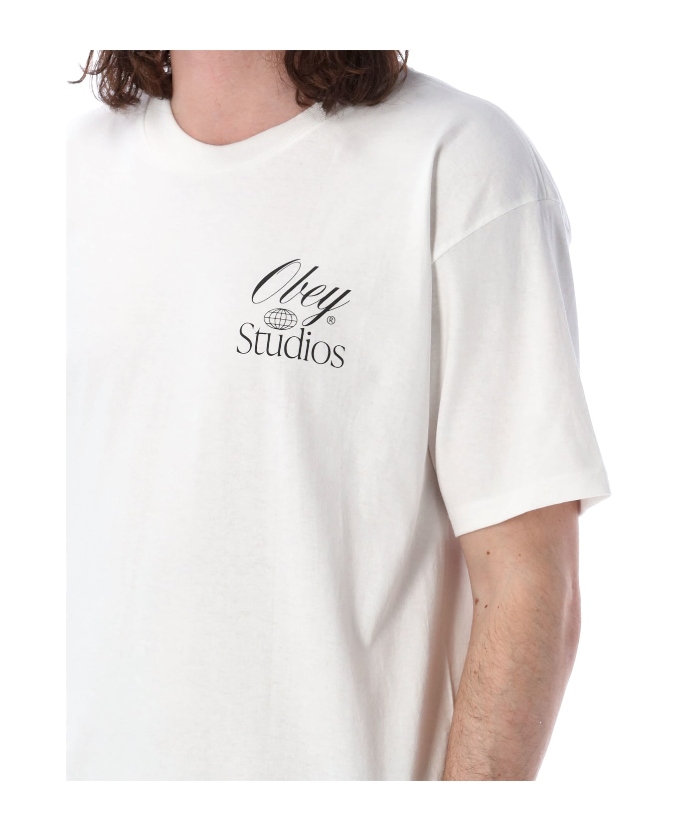 Obey Studios Worldwide T-shirt - WHITE