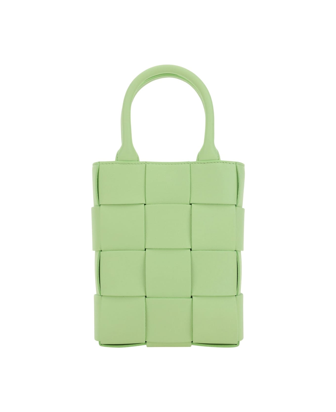 Bottega Veneta Cassete Mini Handbag - Green